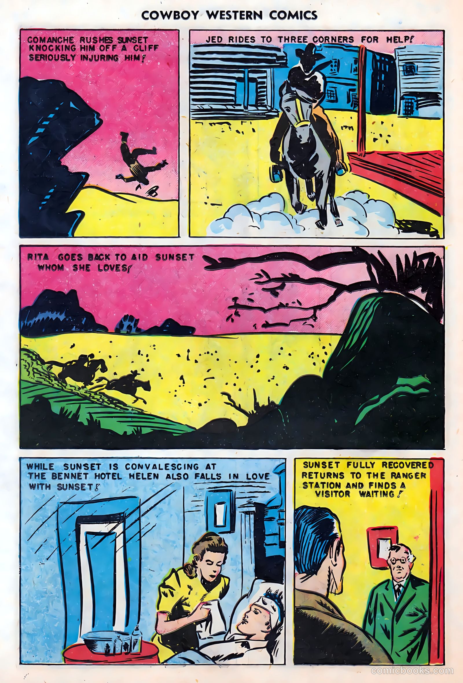 Cowboy Western Comics #28 (1950) — page 26 of 36