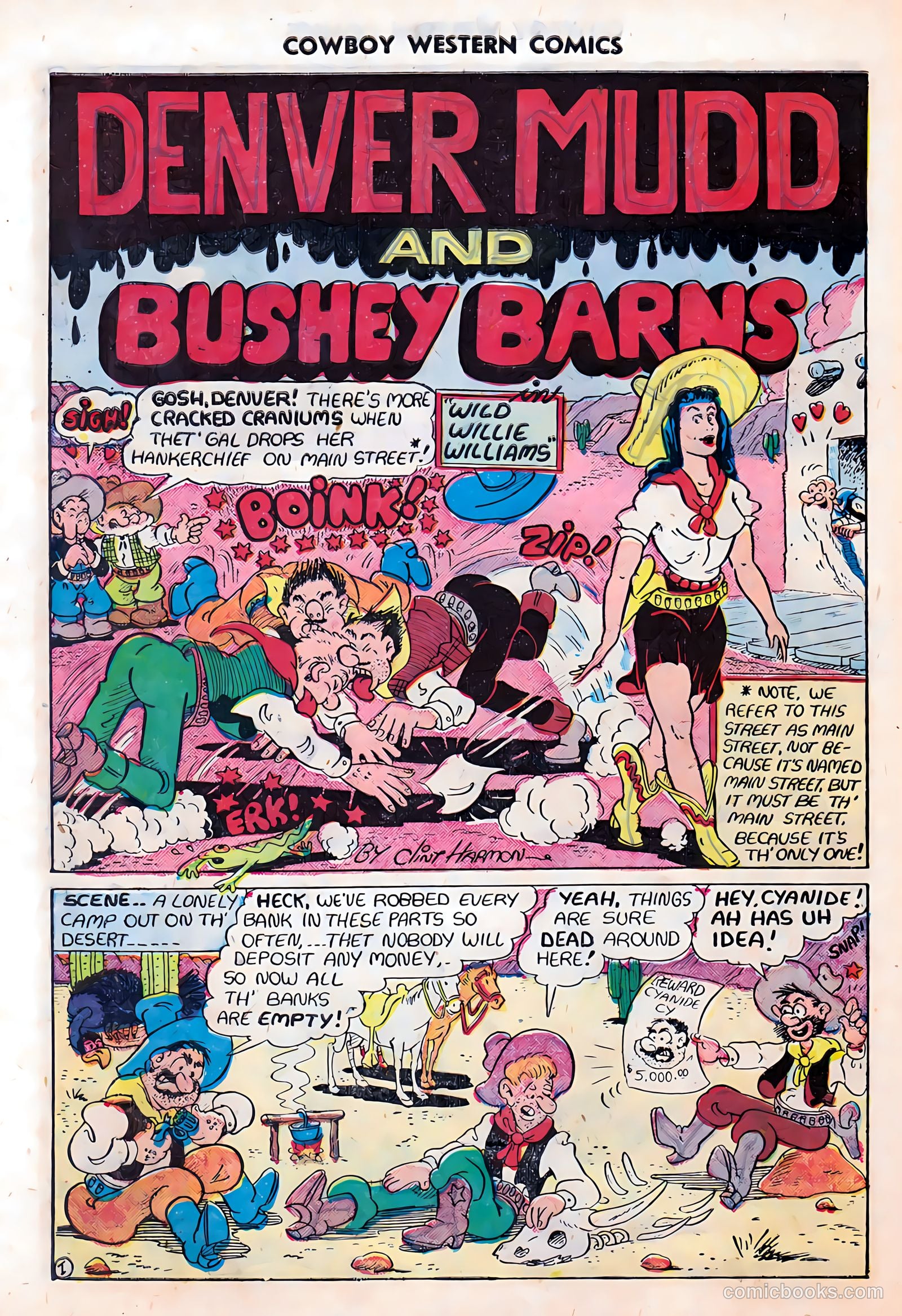 Cowboy Western Comics #28 (1950) — page 30 of 36