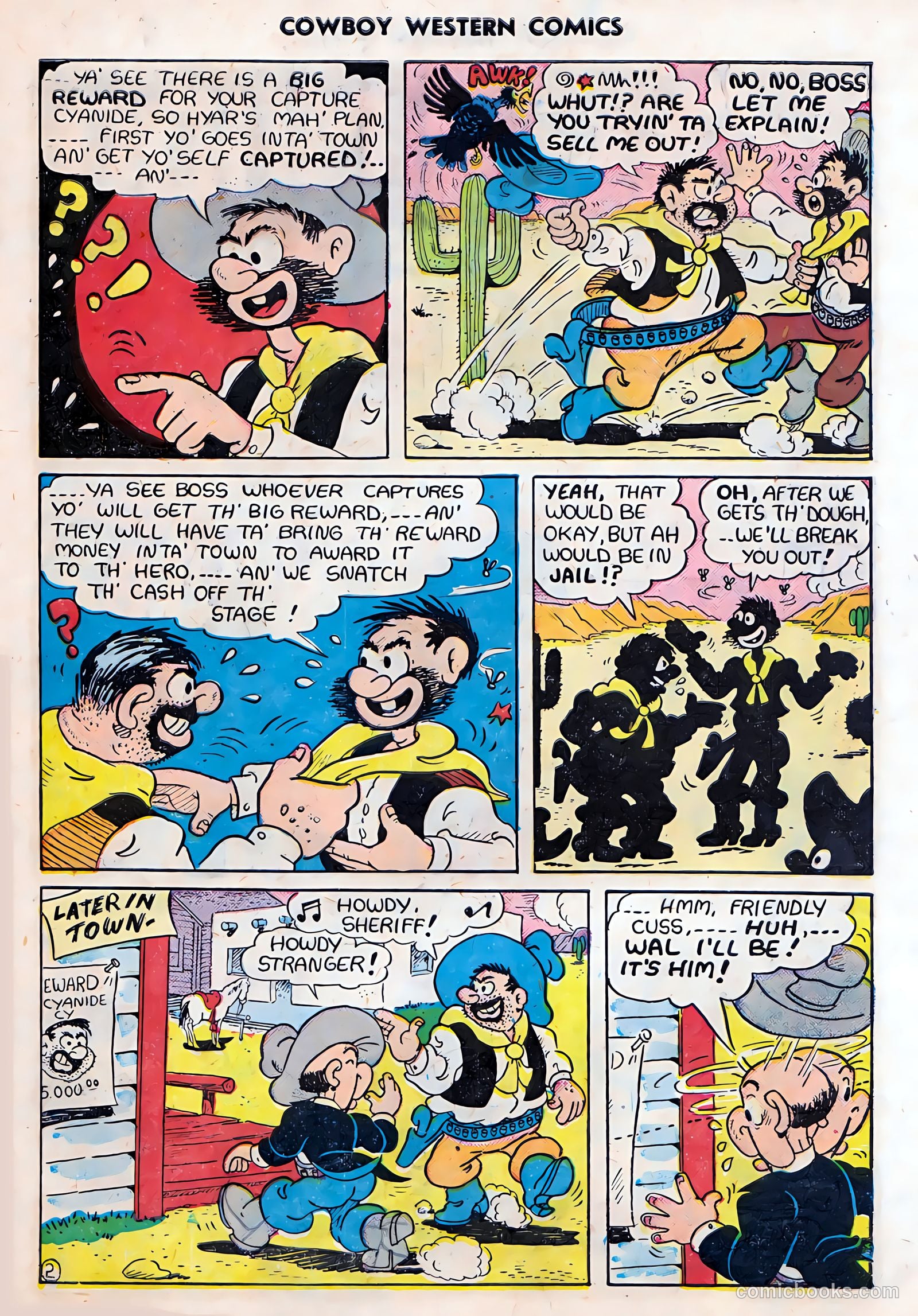 Cowboy Western Comics #28 (1950) — page 31 of 36