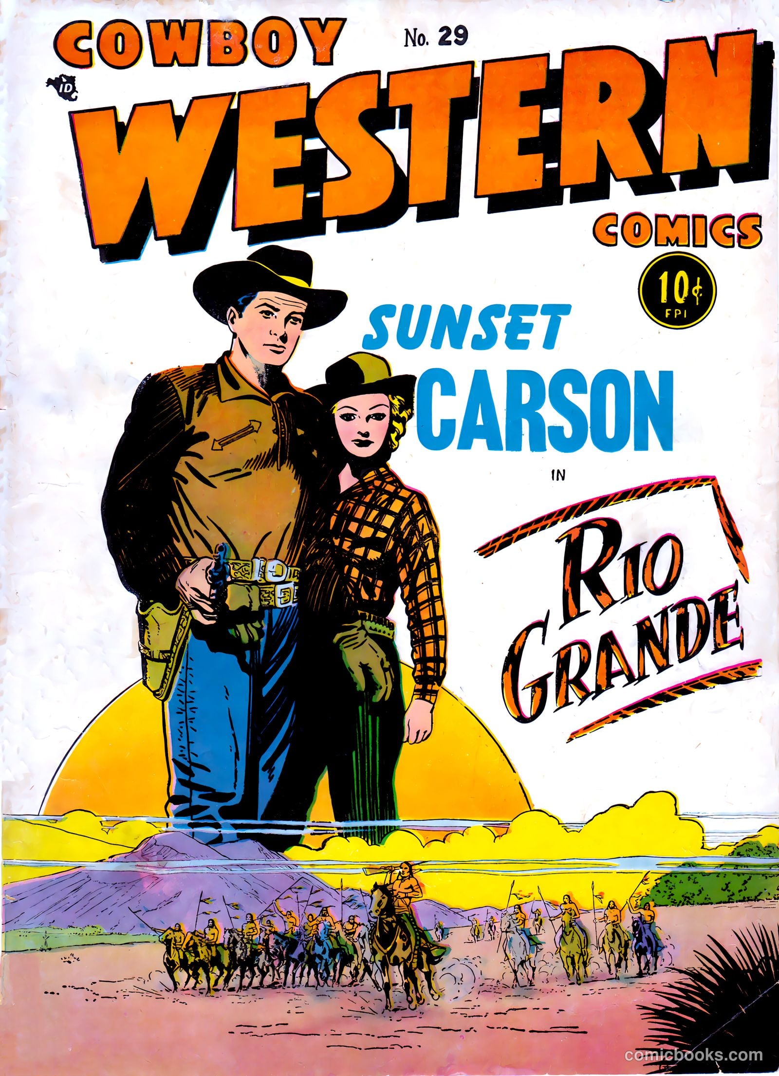 Cowboy Western Comics #29