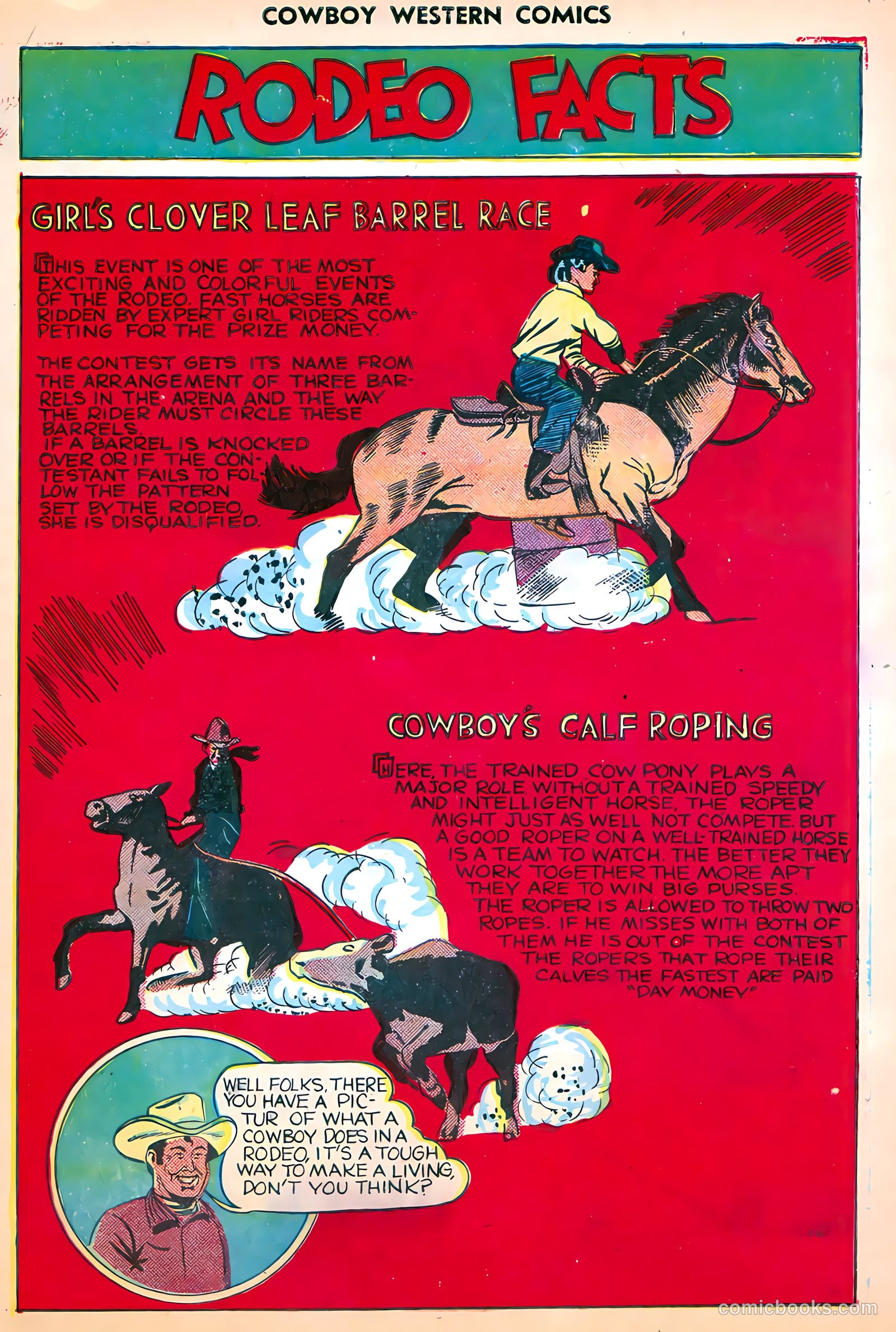 Cowboy Western Comics #29 (1950) — page 13 of 36