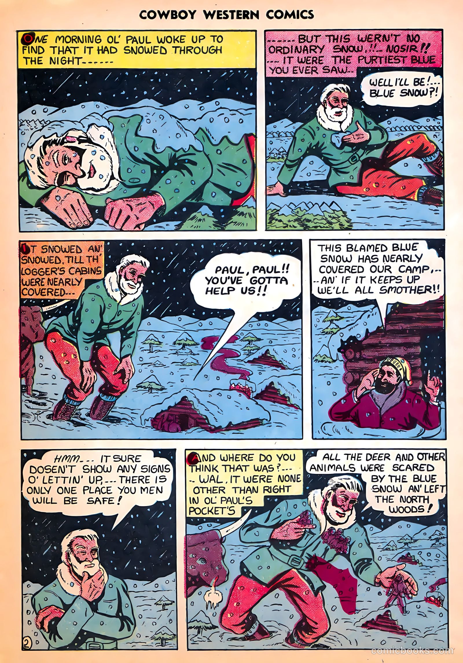Cowboy Western Comics #29 (1950) — page 15 of 36