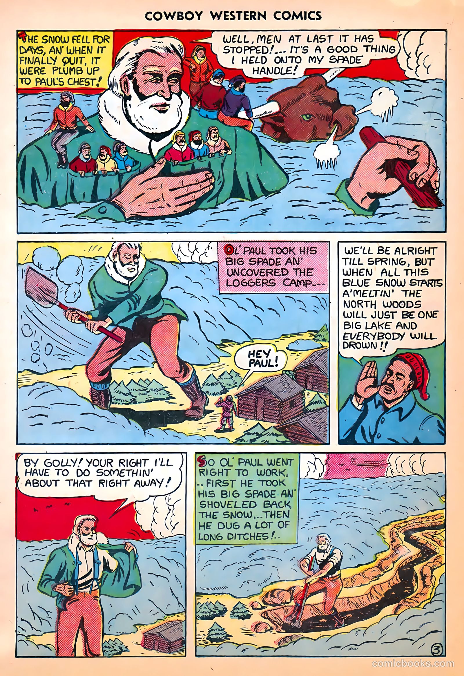 Cowboy Western Comics #29 (1950) — page 16 of 36