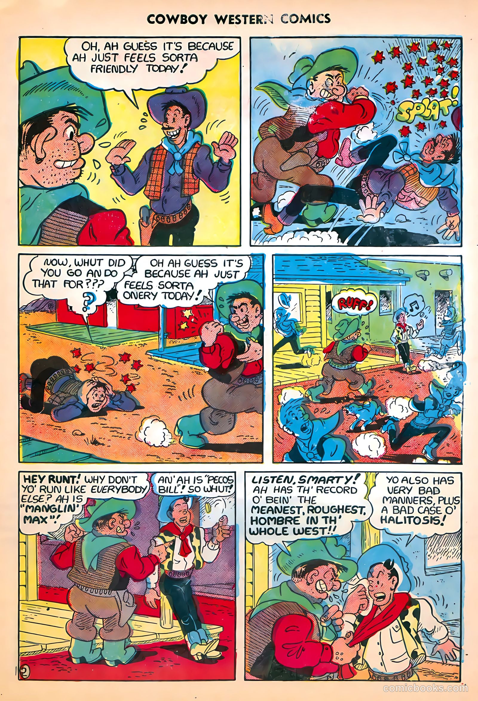 Cowboy Western Comics #29 (1950) — page 25 of 36