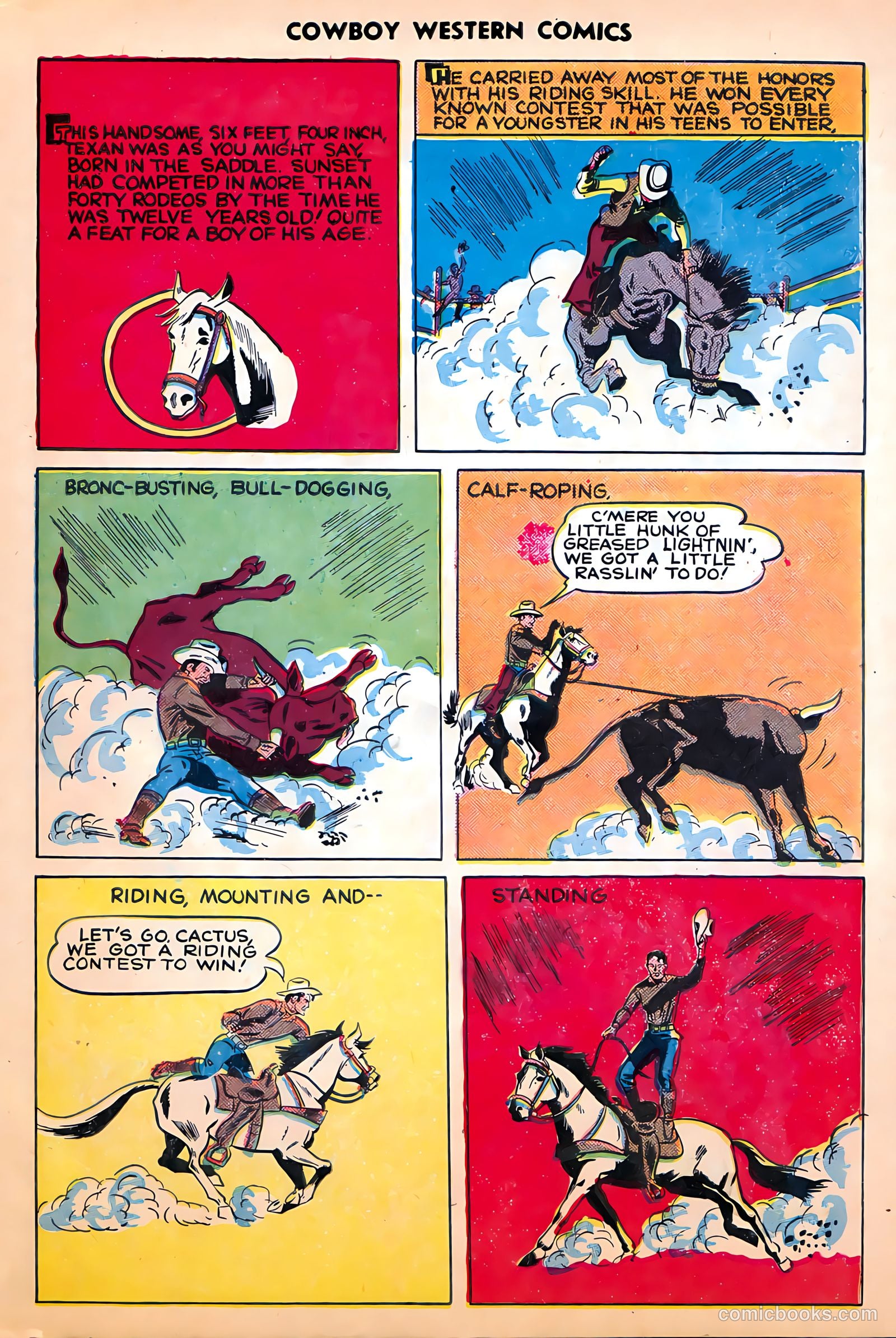 Cowboy Western Comics #29 (1950) — page 31 of 36