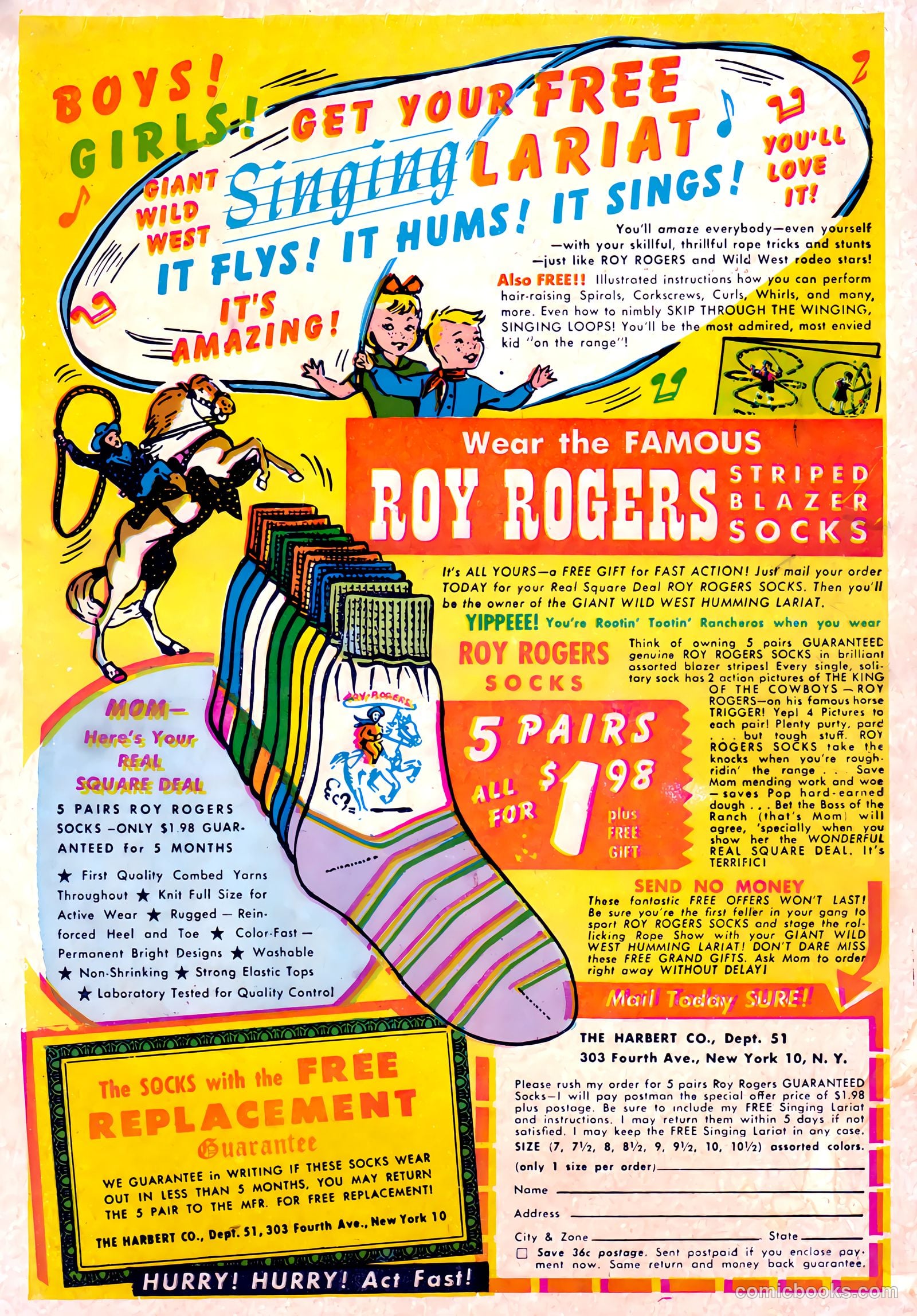 Cowboy Western Comics #29 (1950) — page 36 of 36