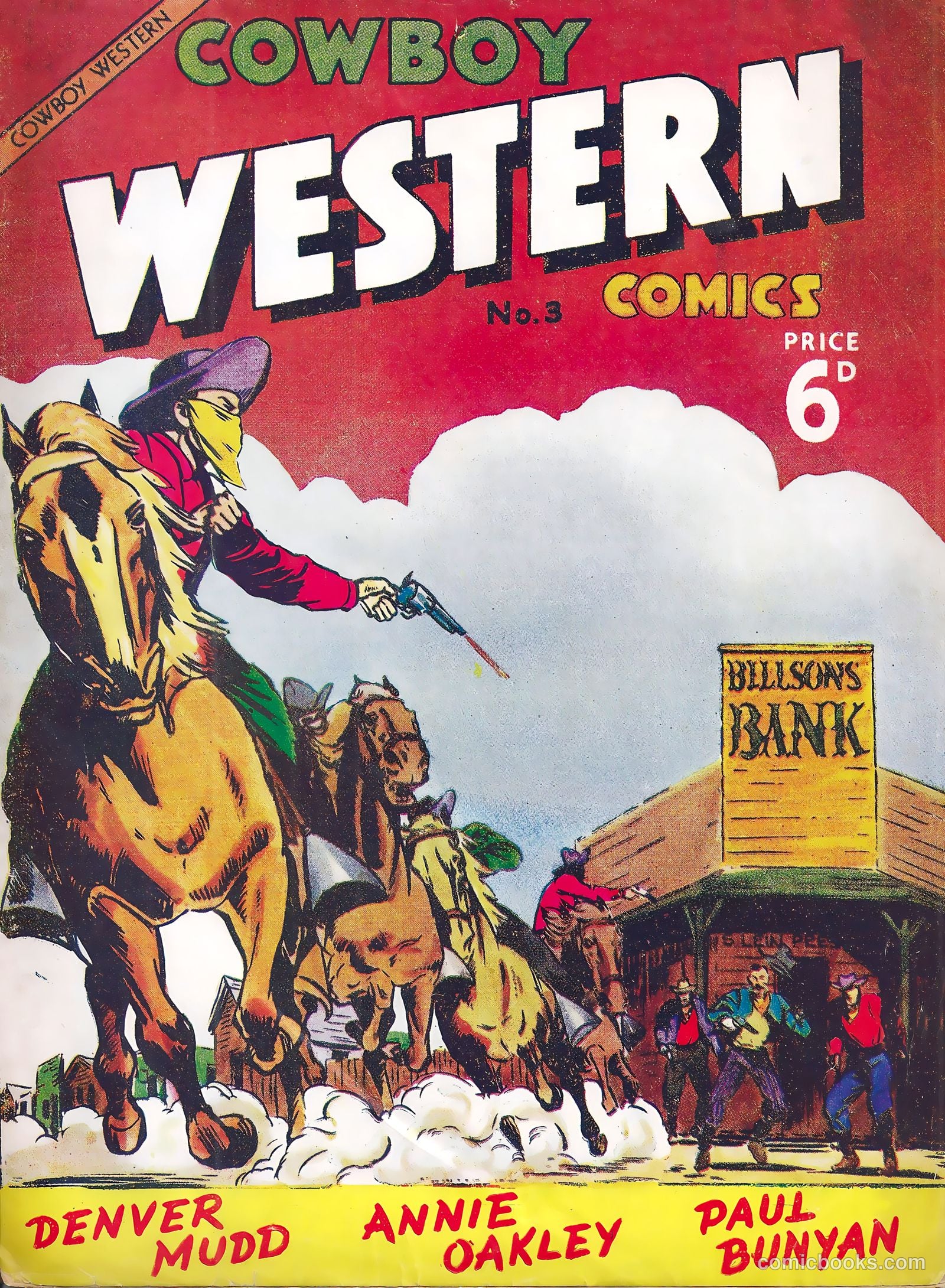 Cowboy Western Comics #3