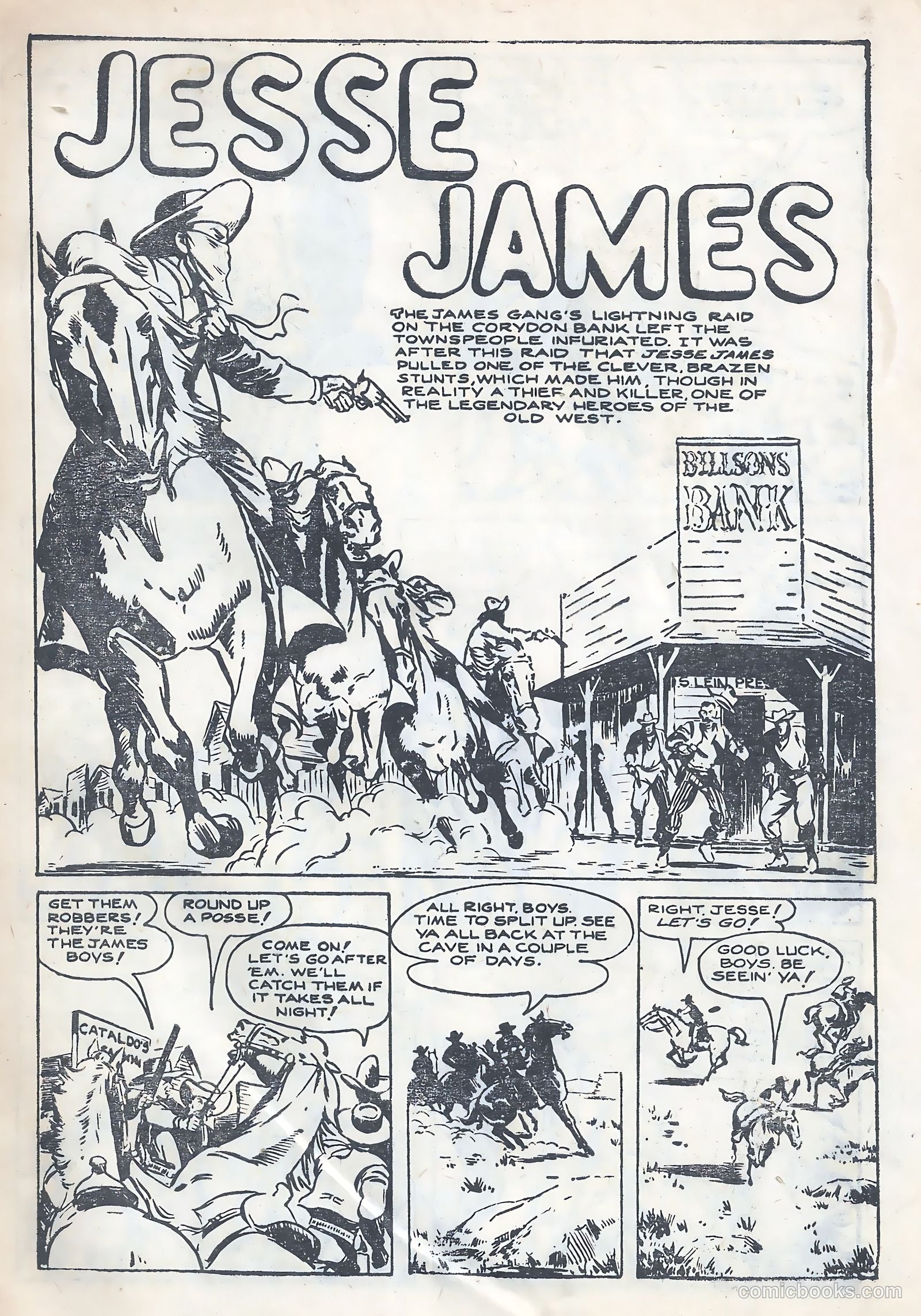 Cowboy Western Comics #3 (1956) — page 3 of 28