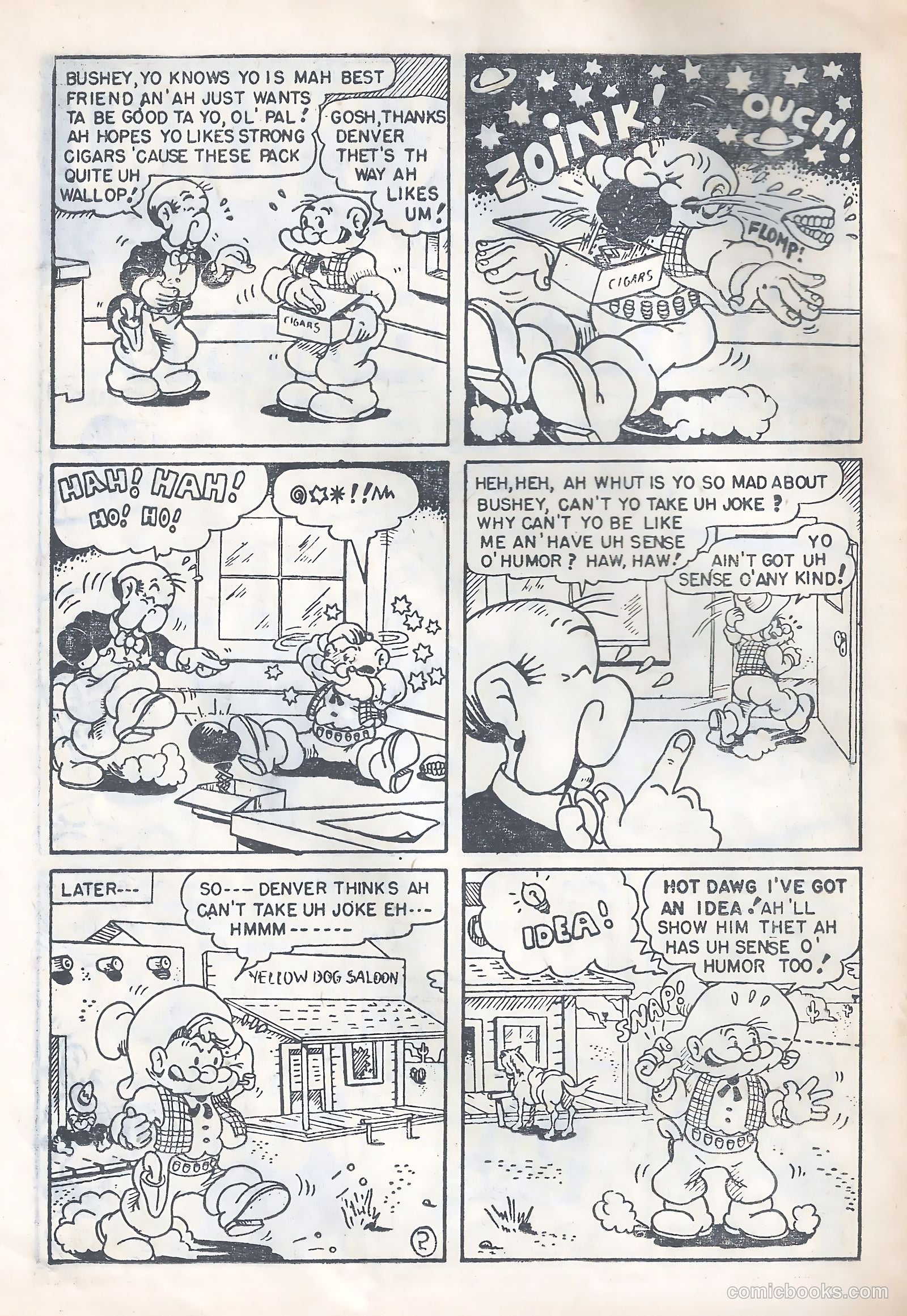 Cowboy Western Comics #3 (1956) — page 8 of 28