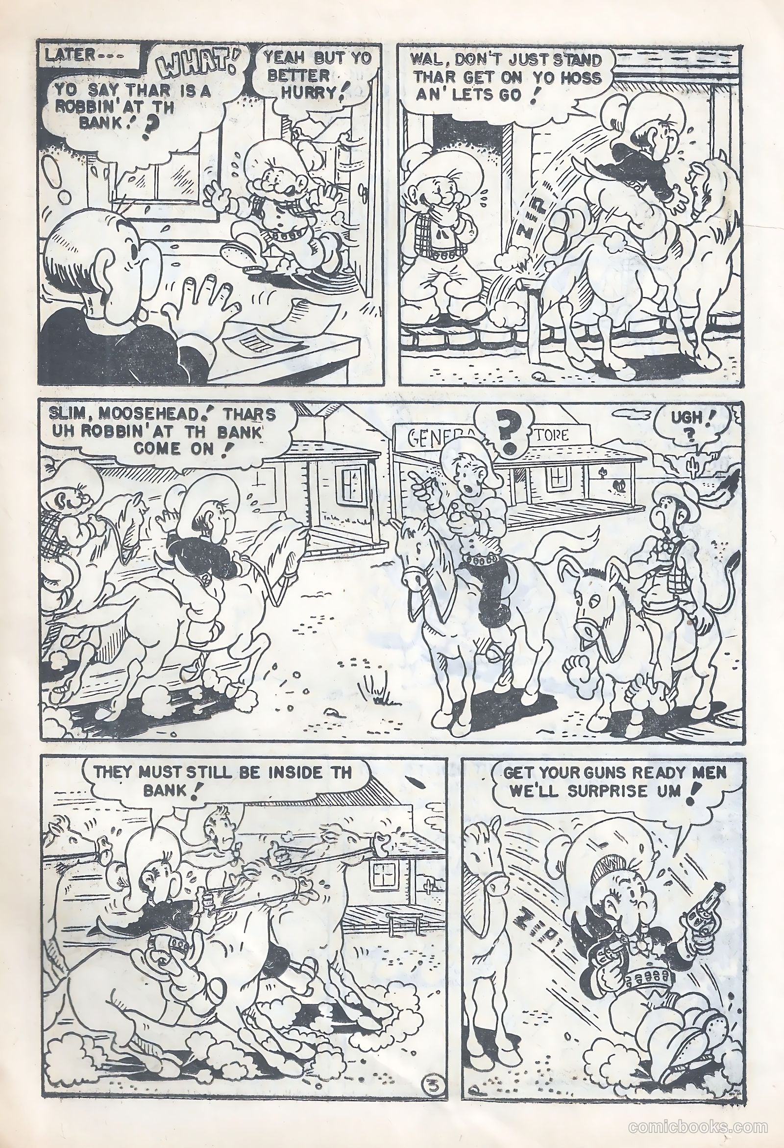 Cowboy Western Comics #3 (1956) — page 9 of 28