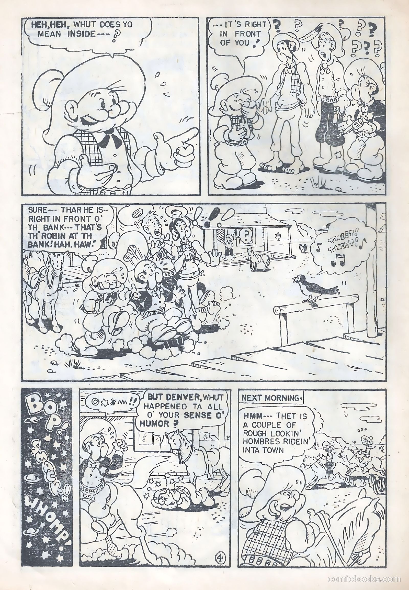 Cowboy Western Comics #3 (1956) — page 10 of 28
