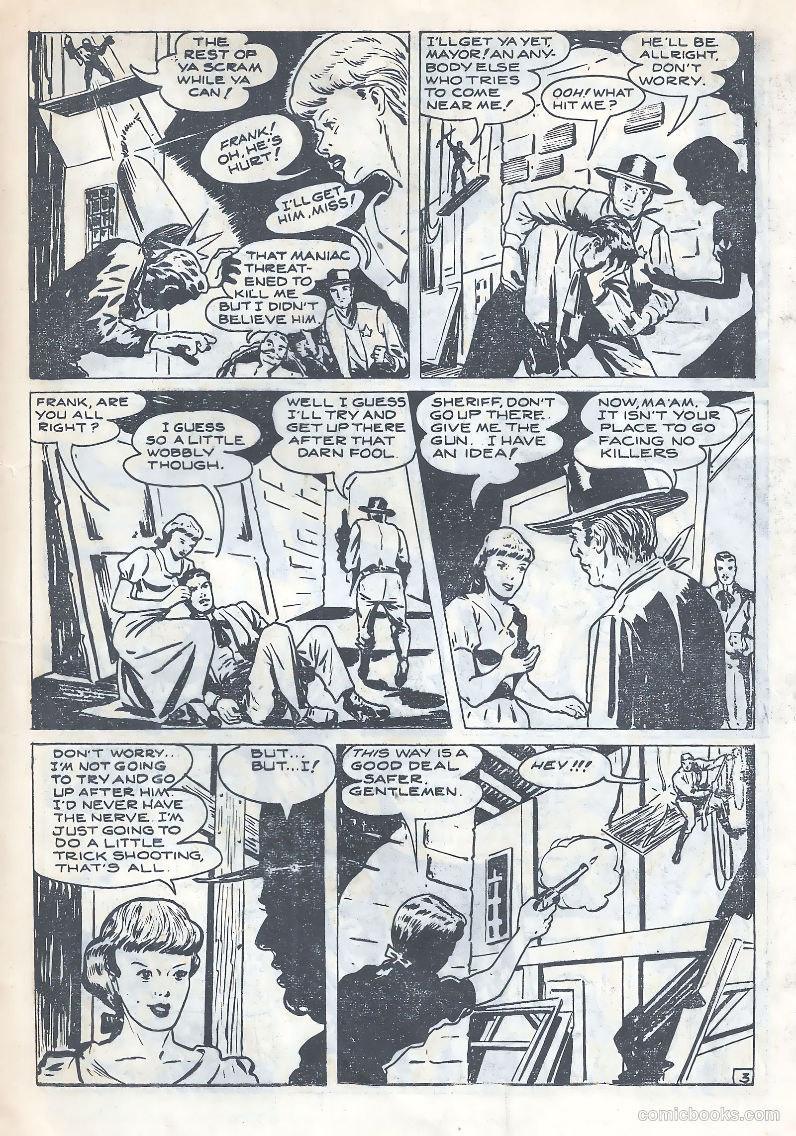 Cowboy Western Comics #3 (1956) — page 15 of 28