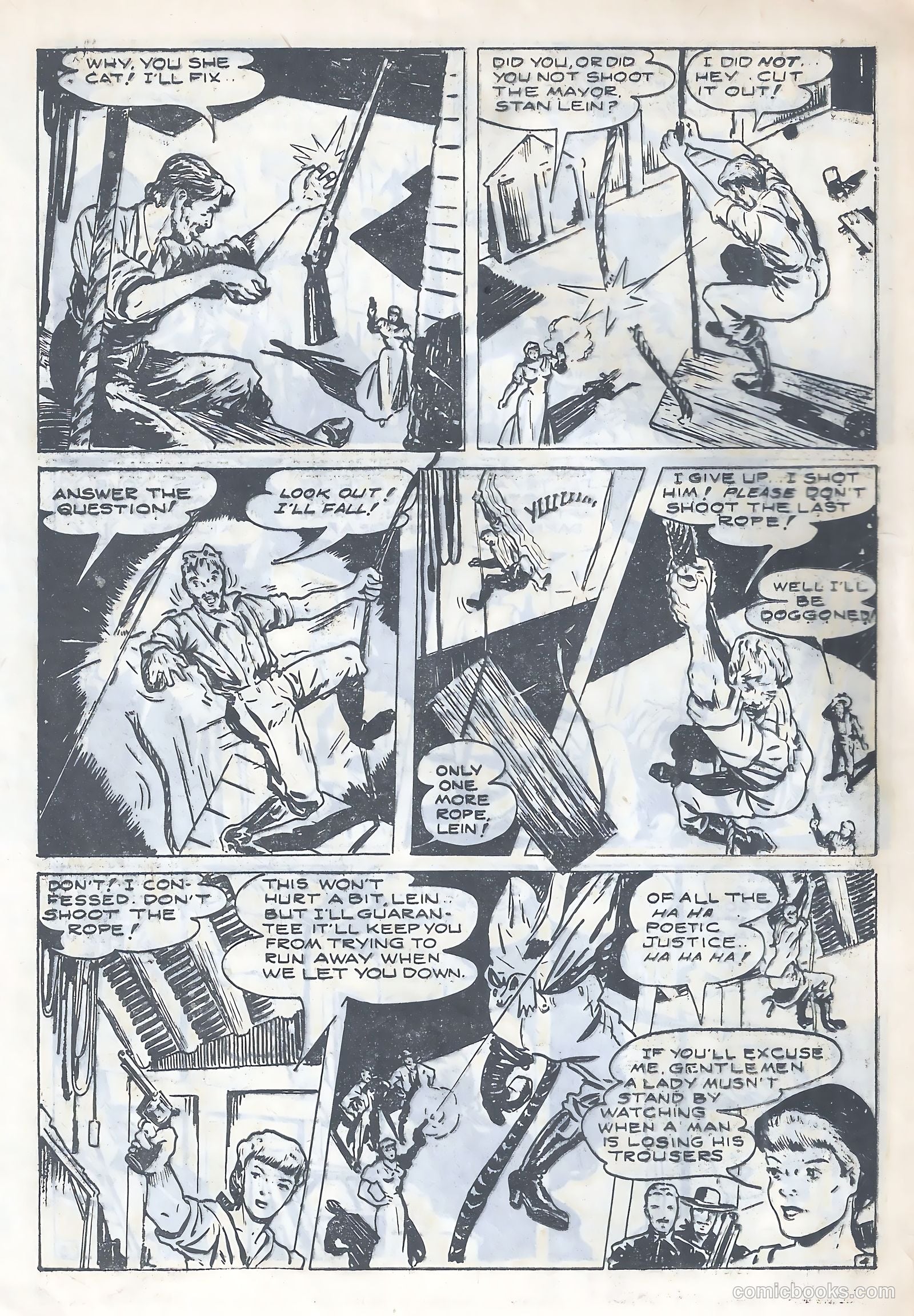 Cowboy Western Comics #3 (1956) — page 16 of 28