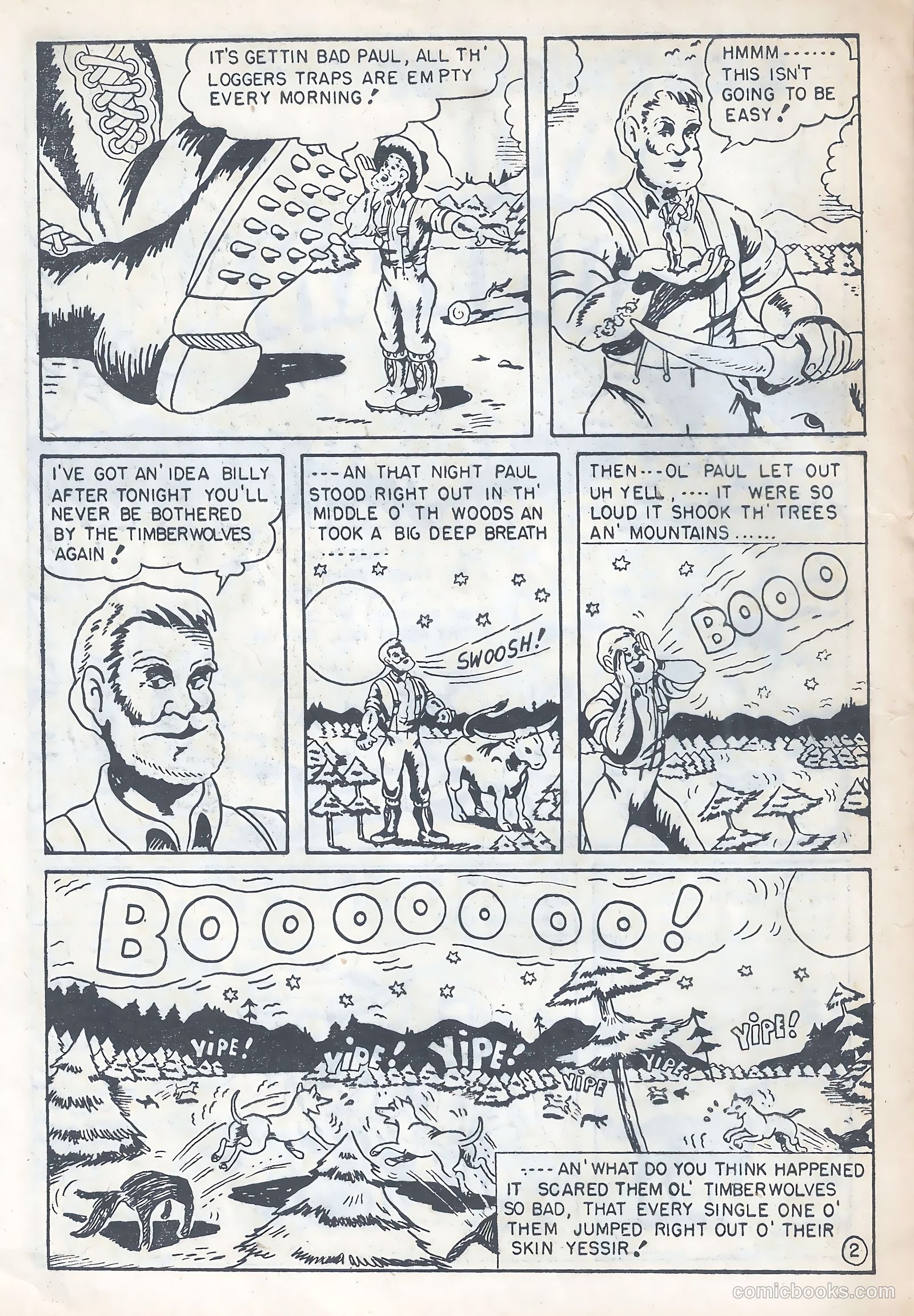 Cowboy Western Comics #3 (1956) — page 18 of 28