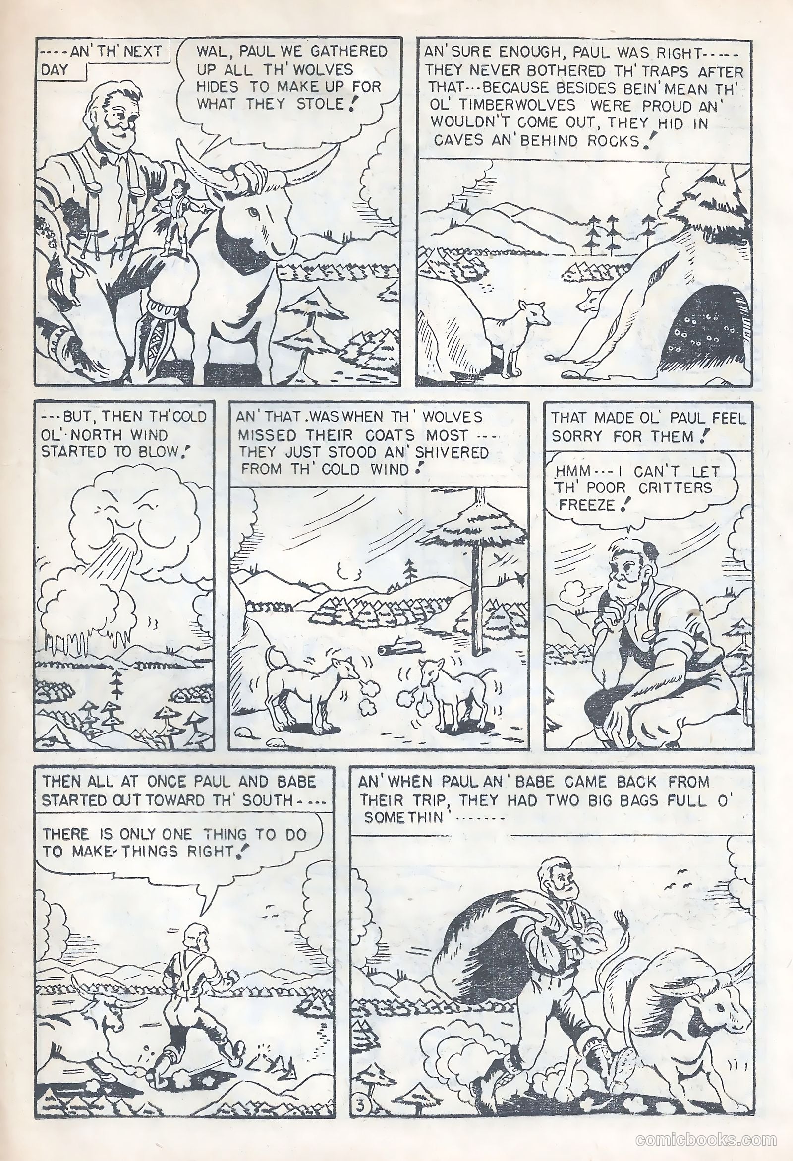 Cowboy Western Comics #3 (1956) — page 19 of 28