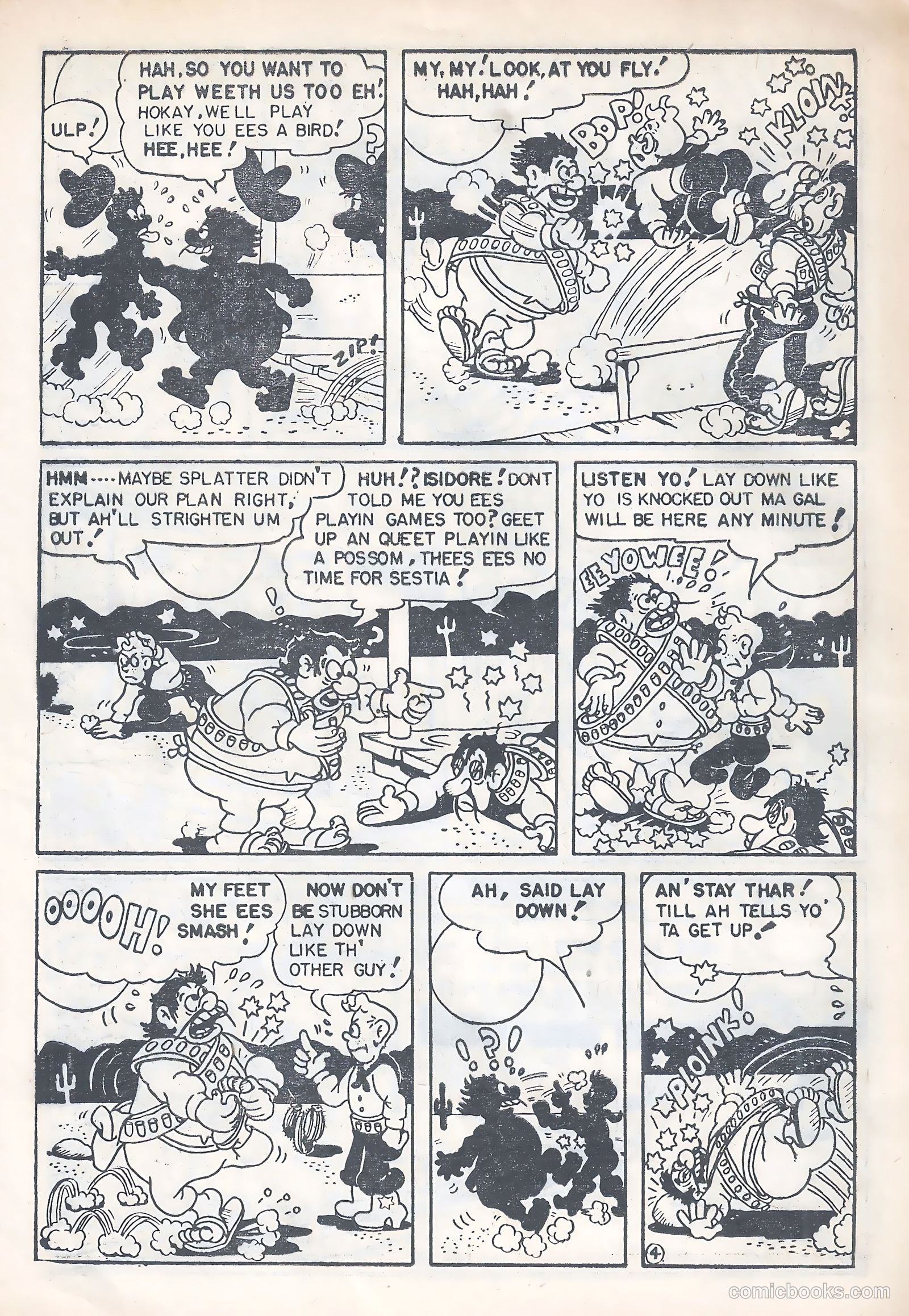 Cowboy Western Comics #3 (1956) — page 24 of 28