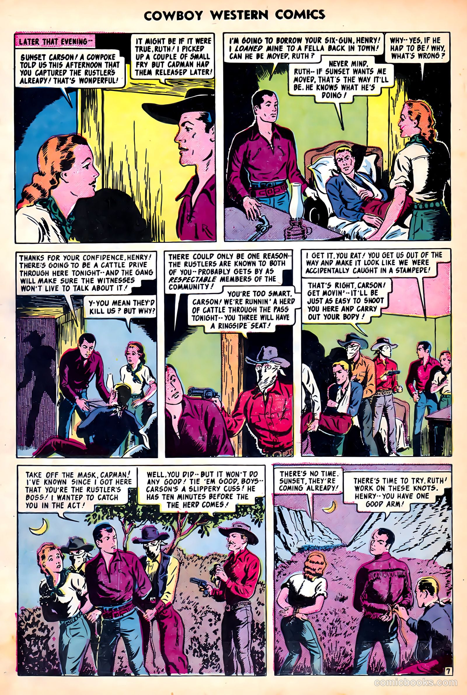 Cowboy Western Comics #30 (1950) — page 18 of 36