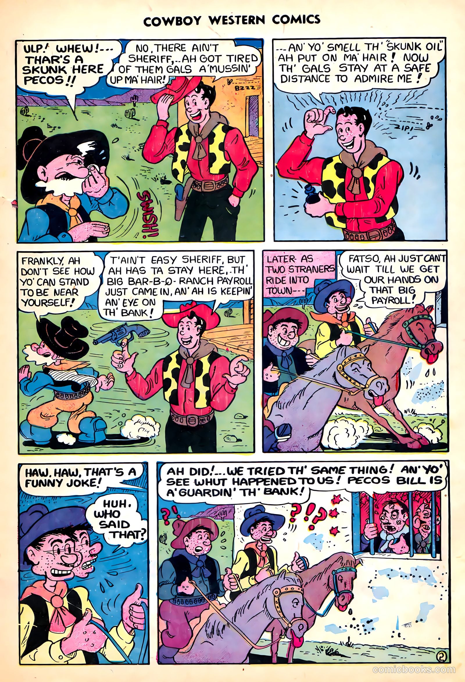 Cowboy Western Comics #30 (1950) — page 23 of 36