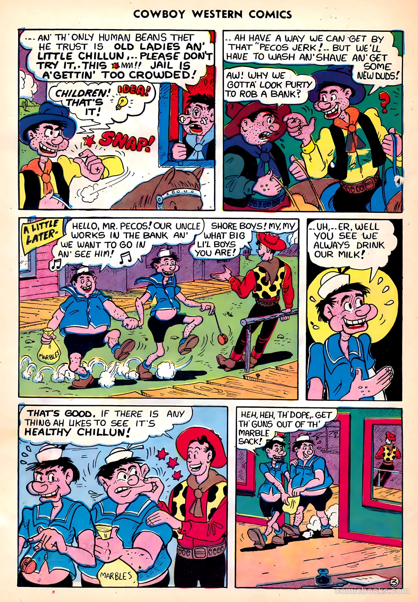 Cowboy Western Comics #30 (1950) — page 24 of 36