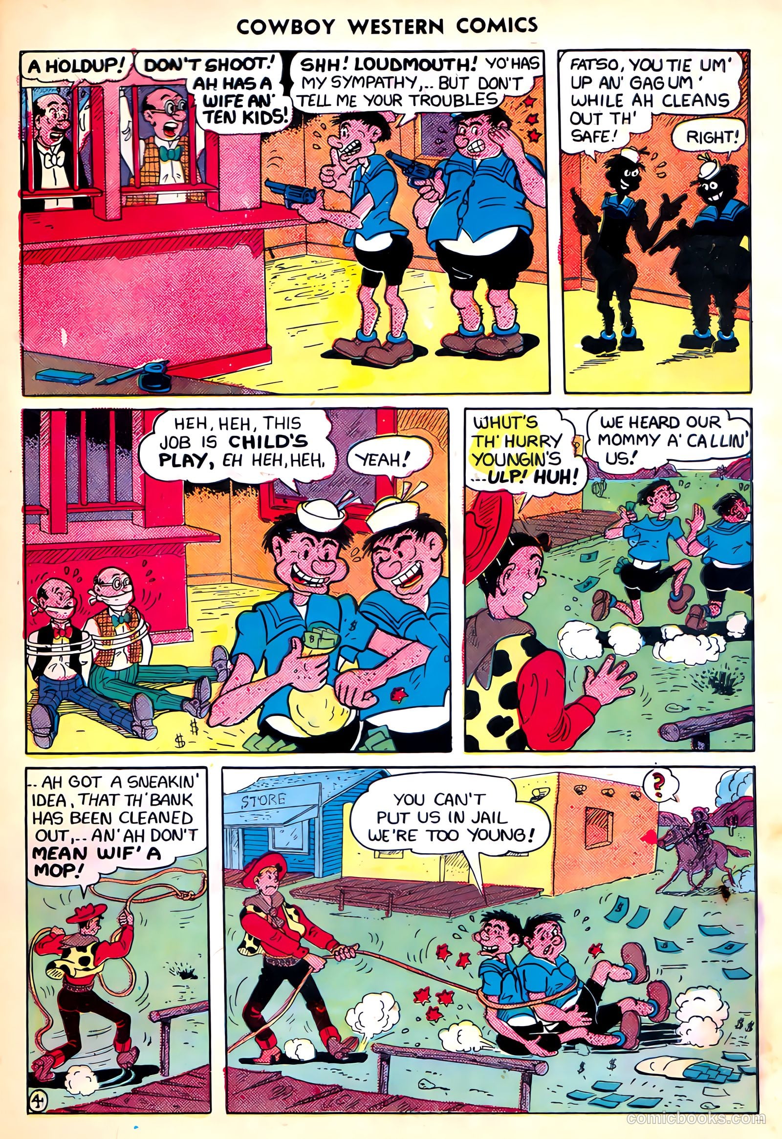 Cowboy Western Comics #30 (1950) — page 25 of 36