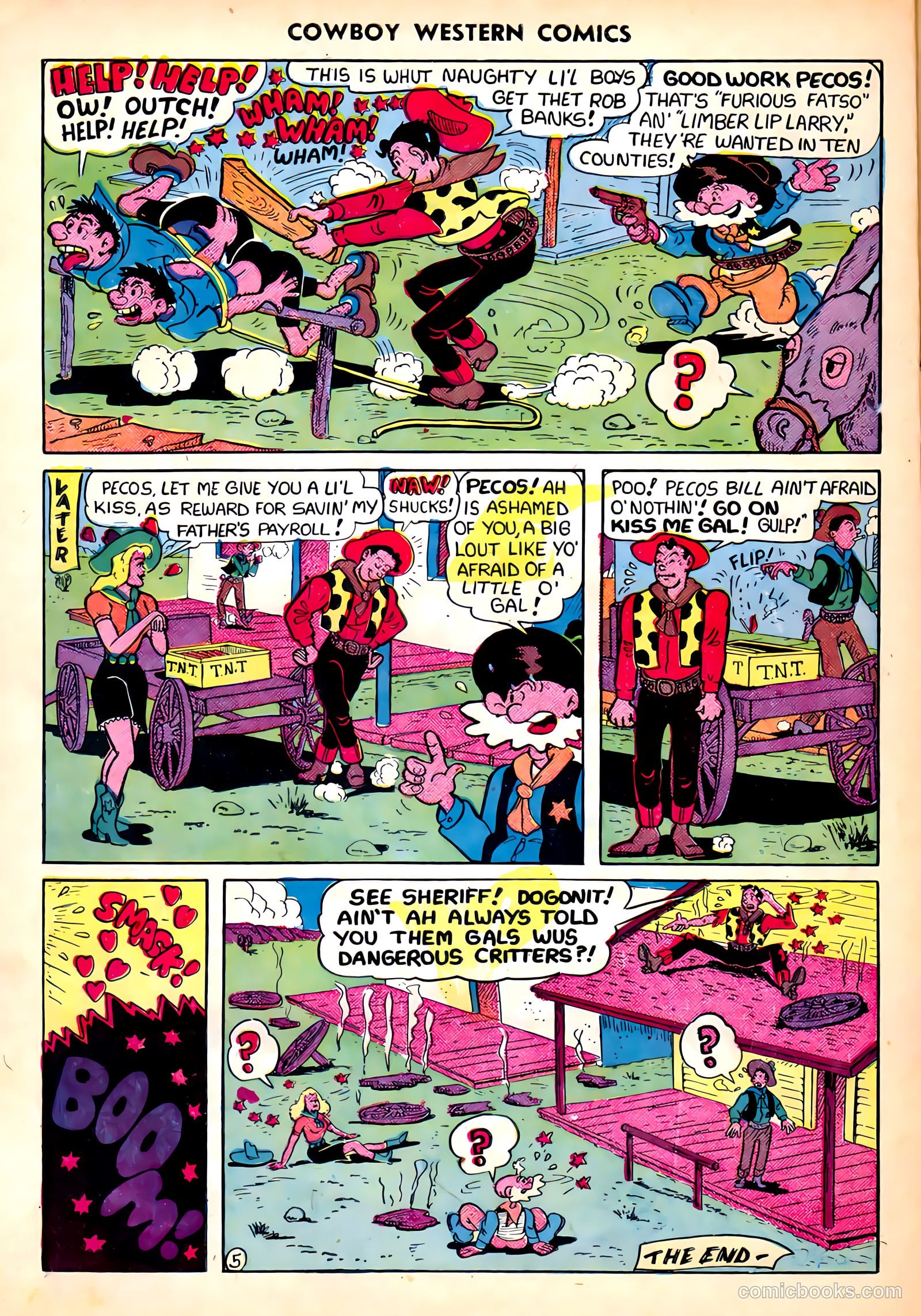 Cowboy Western Comics #30 (1950) — page 26 of 36