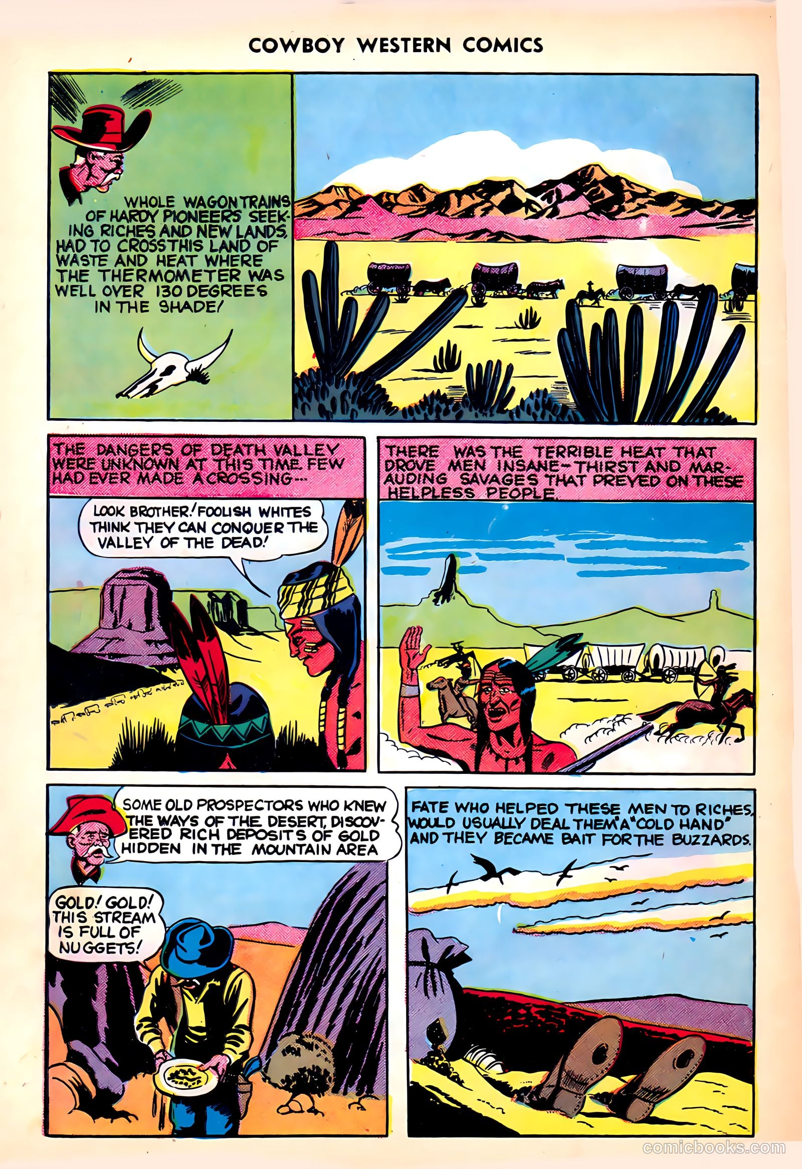 Cowboy Western Comics #30 (1950) — page 28 of 36