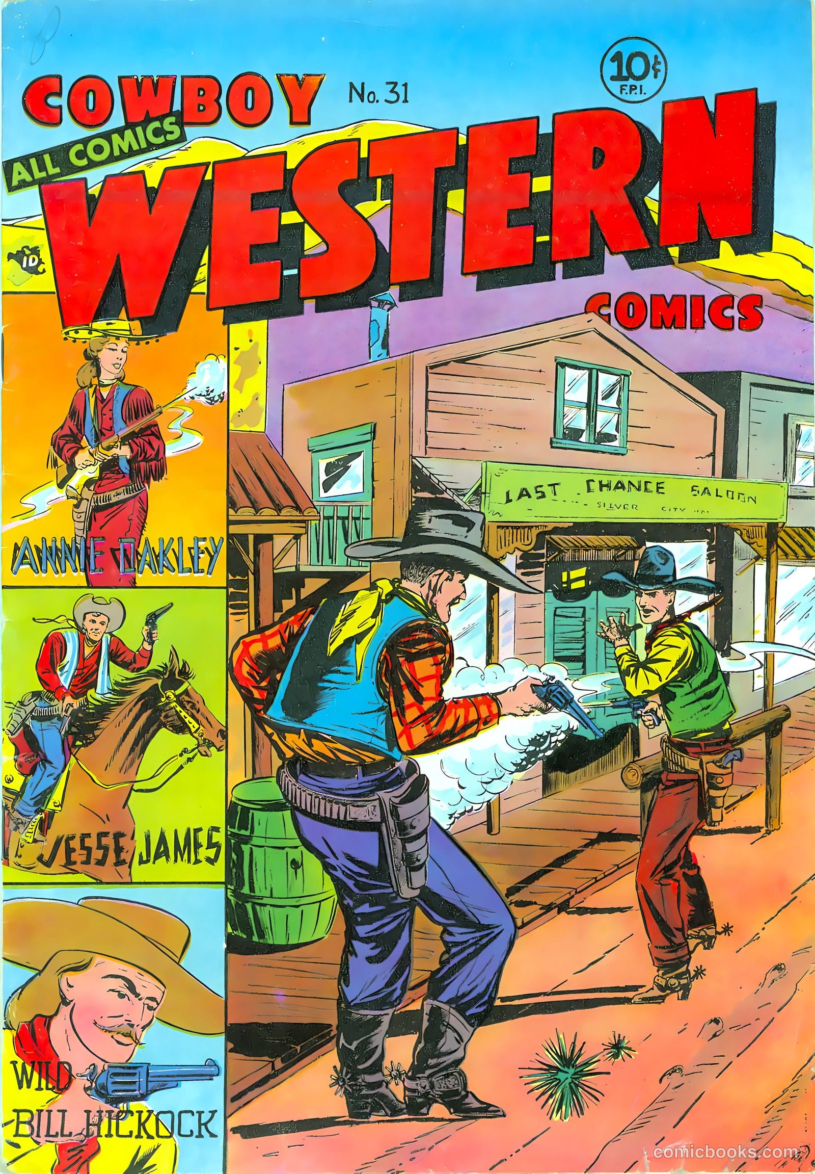 Cowboy Western Comics #31