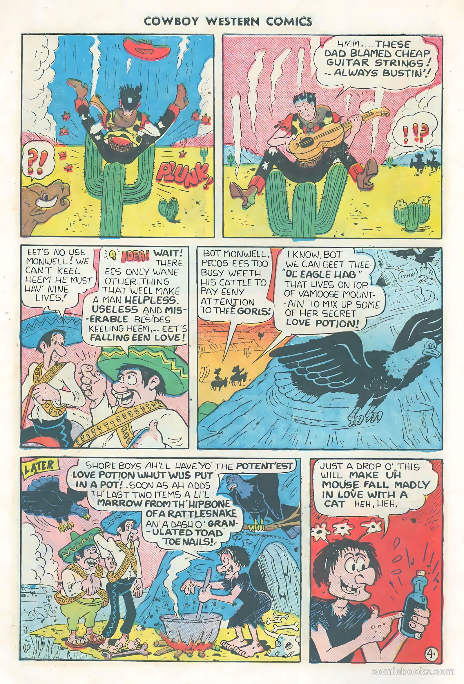 Cowboy Western Comics #31 (1951) — page 10 of 36