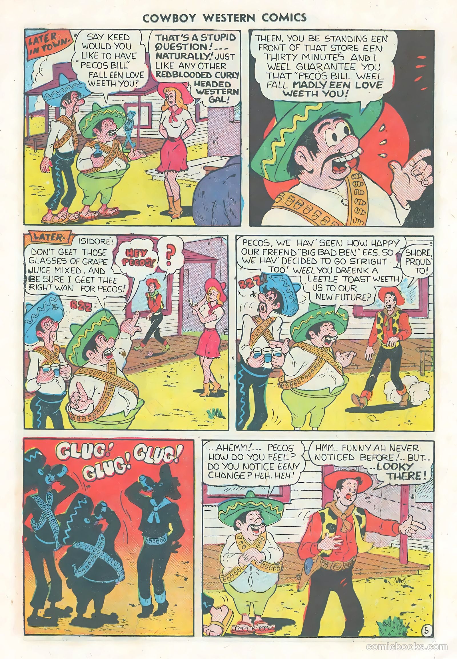 Cowboy Western Comics #31 (1951) — page 11 of 36