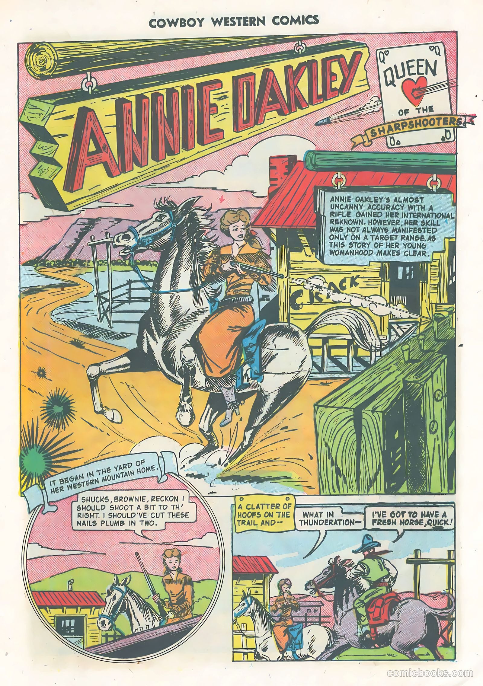 Cowboy Western Comics #31 (1951) — page 13 of 36