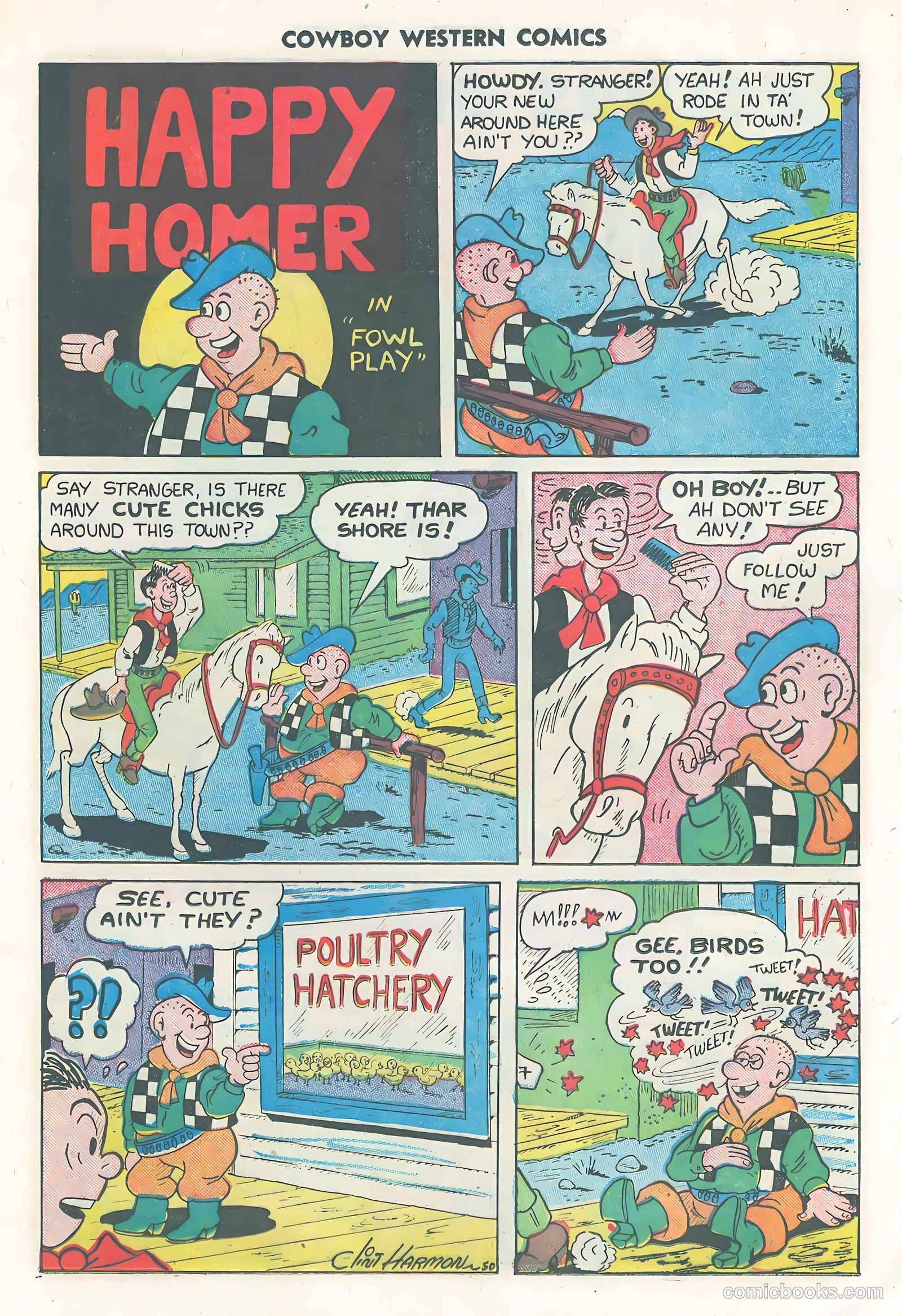 Cowboy Western Comics #31 (1951) — page 21 of 36