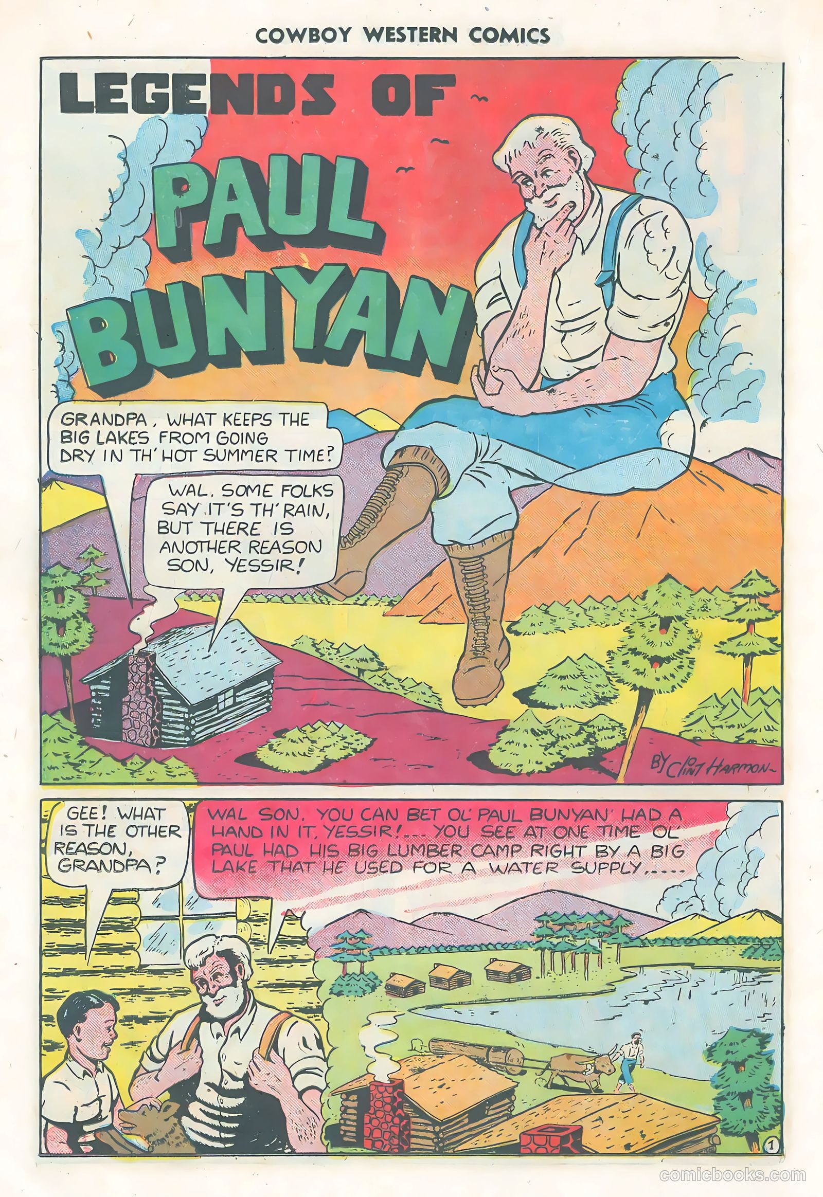 Cowboy Western Comics #31 (1951) — page 22 of 36