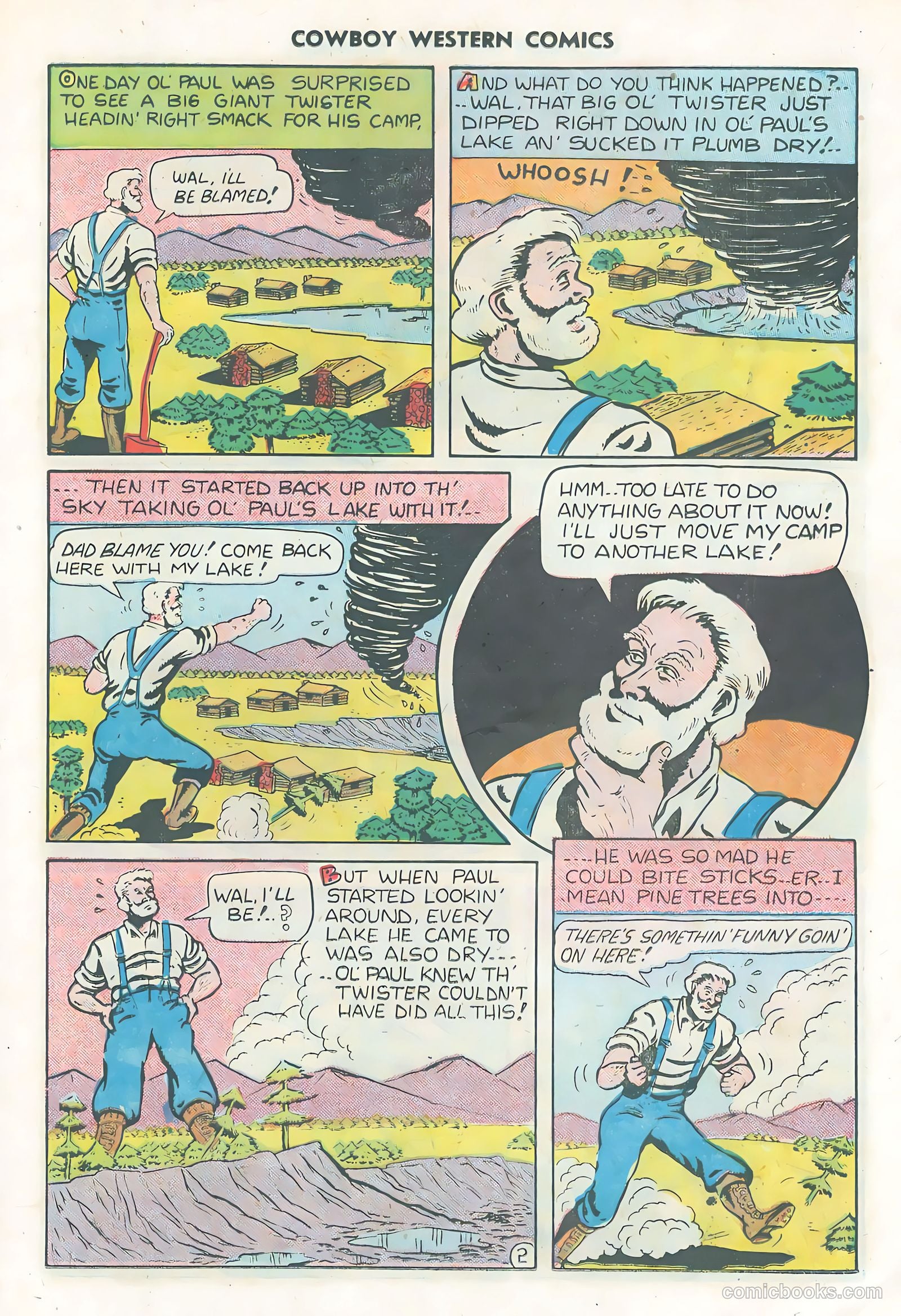Cowboy Western Comics #31 (1951) — page 23 of 36