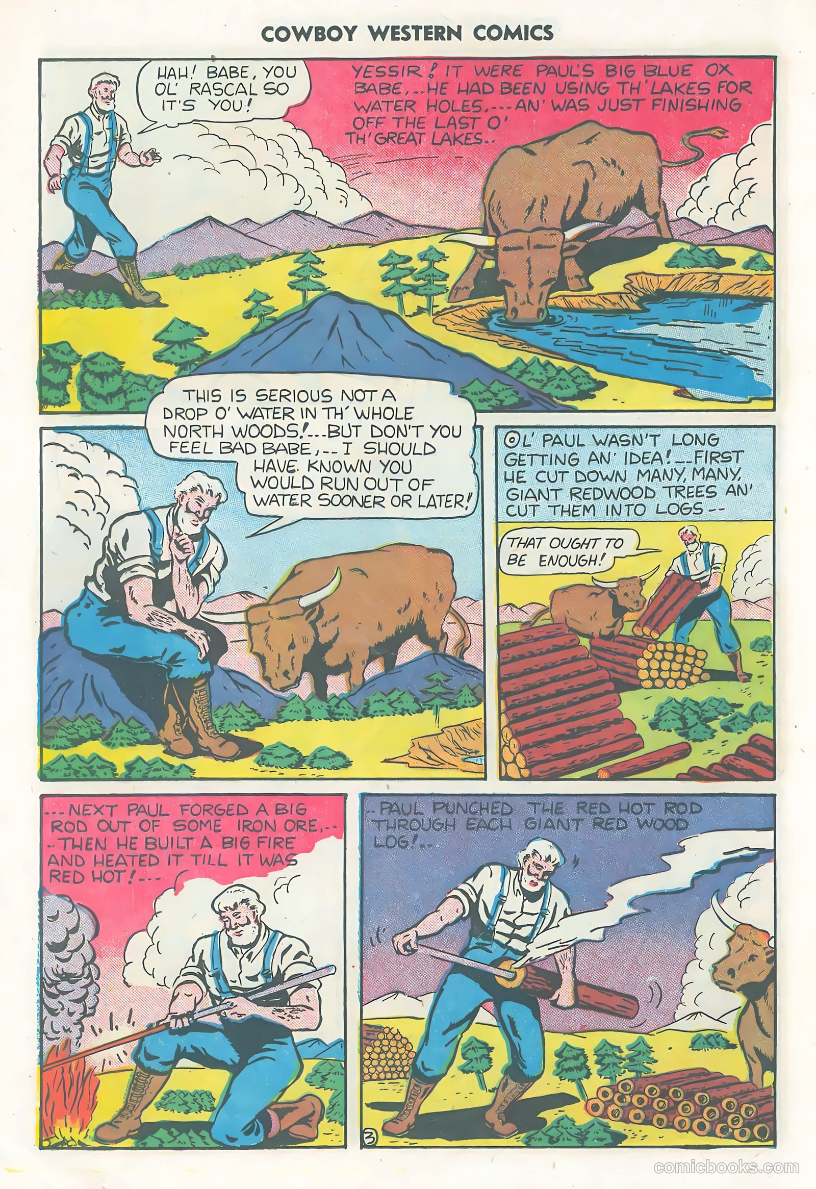 Cowboy Western Comics #31 (1951) — page 24 of 36
