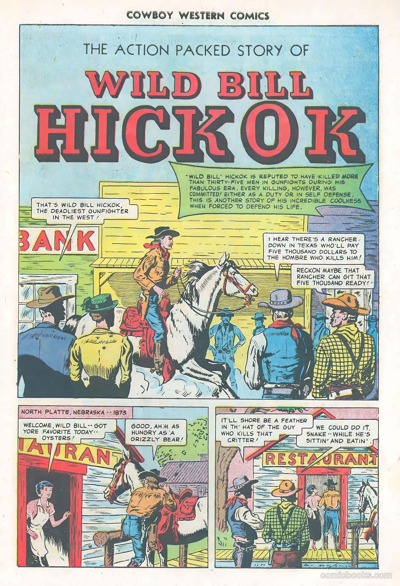 Cowboy Western Comics #31 (1951) — page 31 of 36