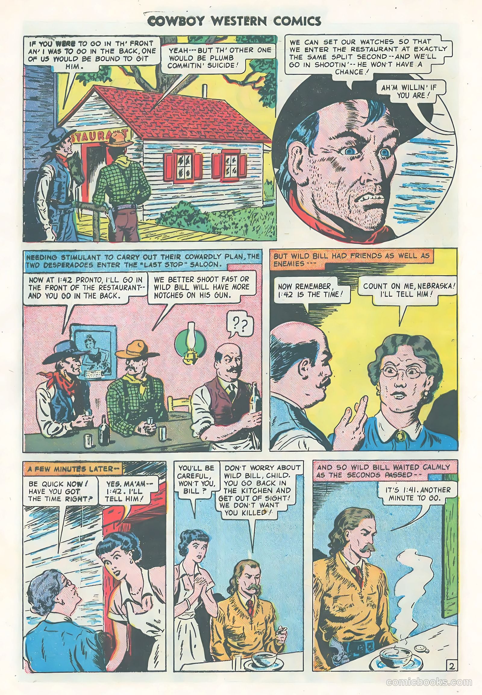 Cowboy Western Comics #31 (1951) — page 32 of 36