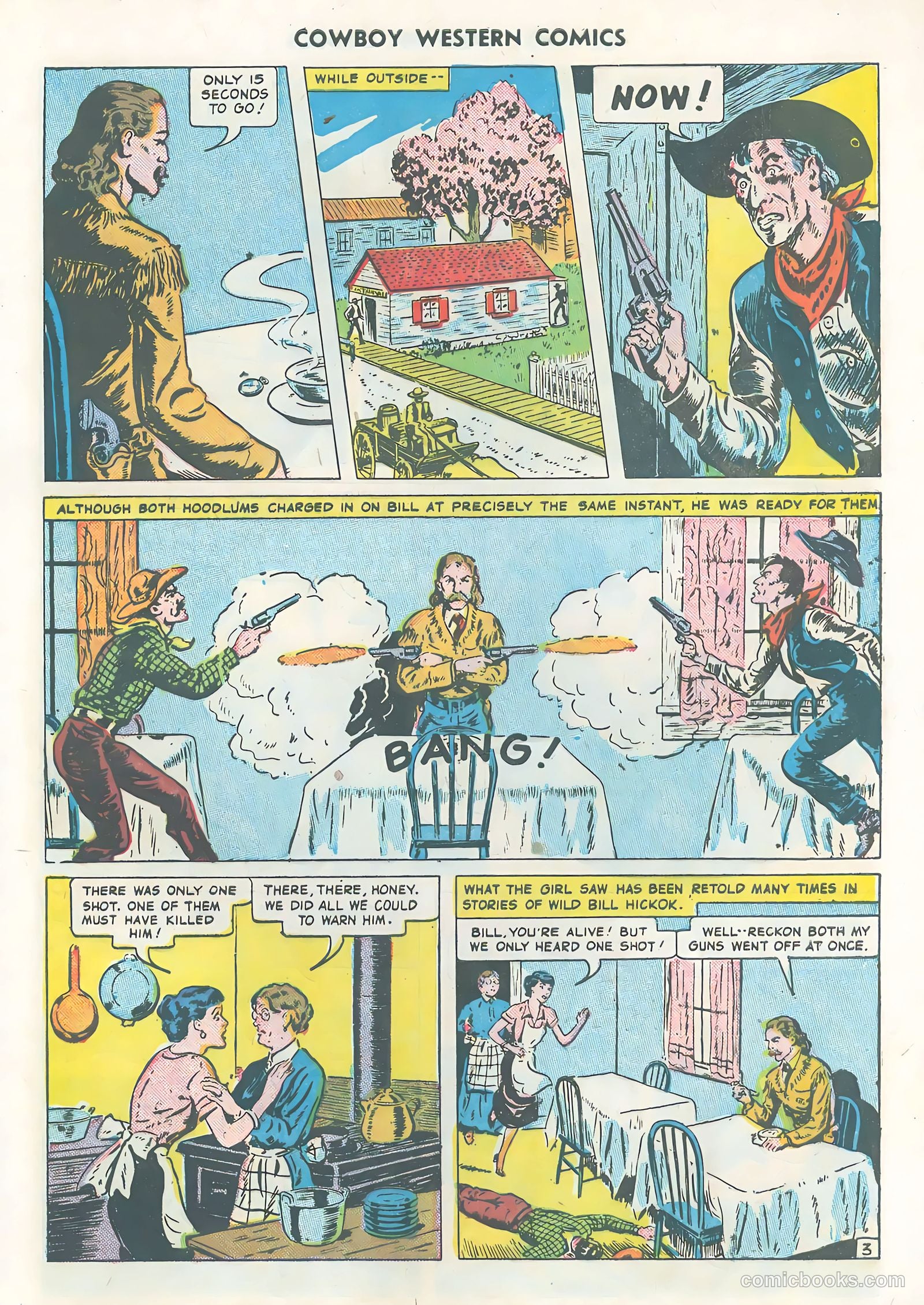 Cowboy Western Comics #31 (1951) — page 33 of 36