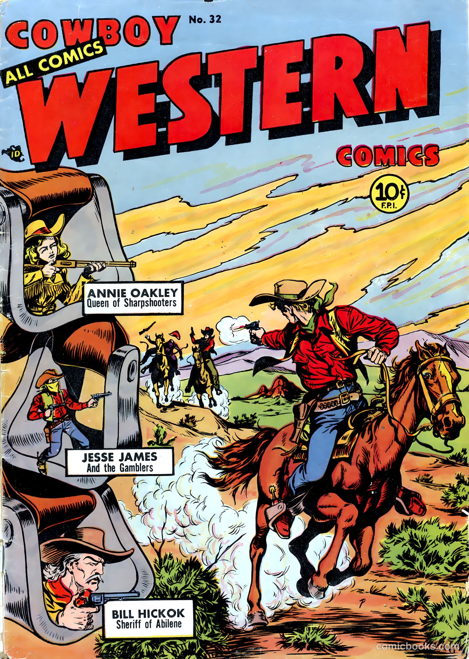 Cowboy Western Comics #32