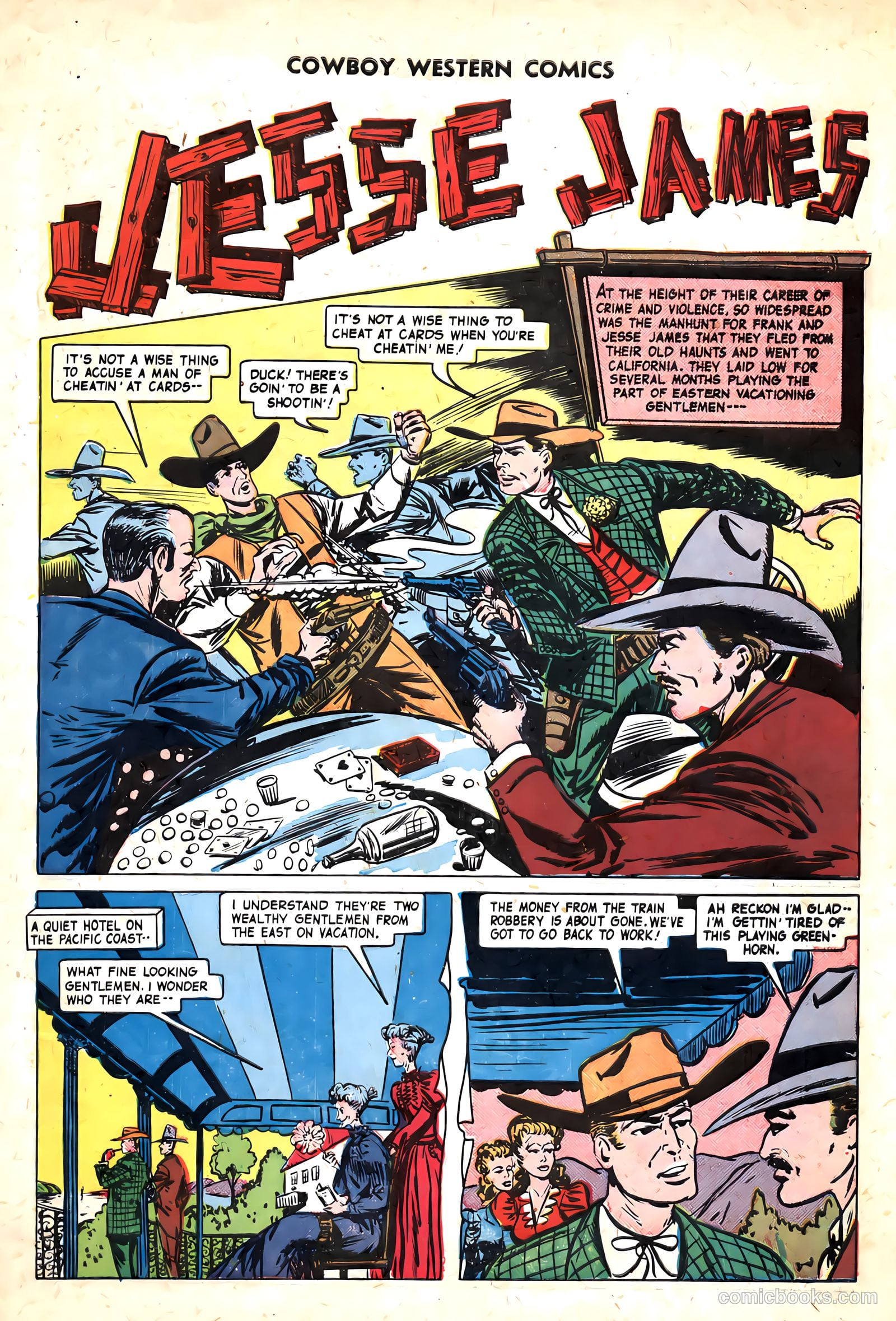 Cowboy Western Comics #32 (1951) — page 3 of 36