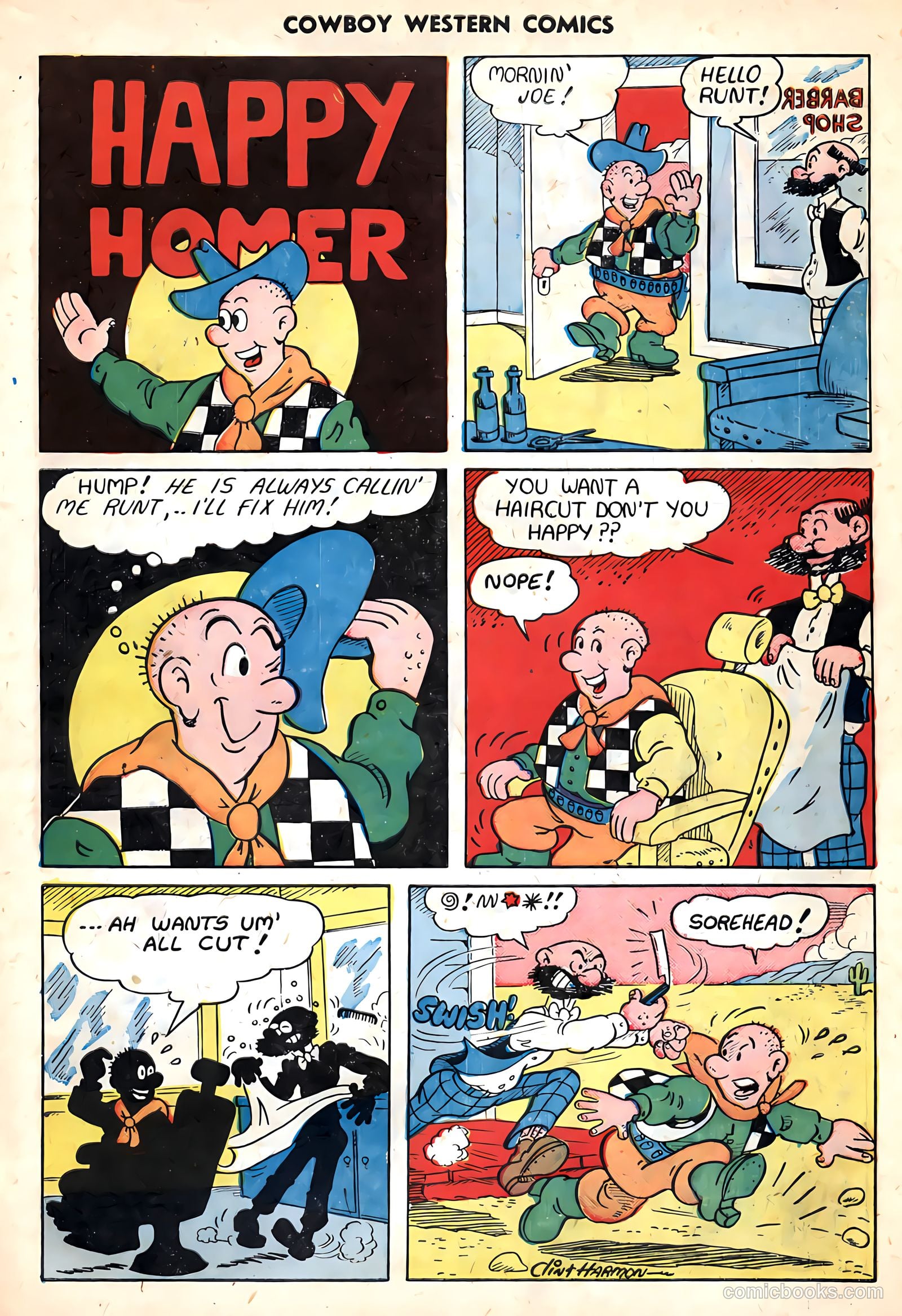Cowboy Western Comics #32 (1951) — page 7 of 36