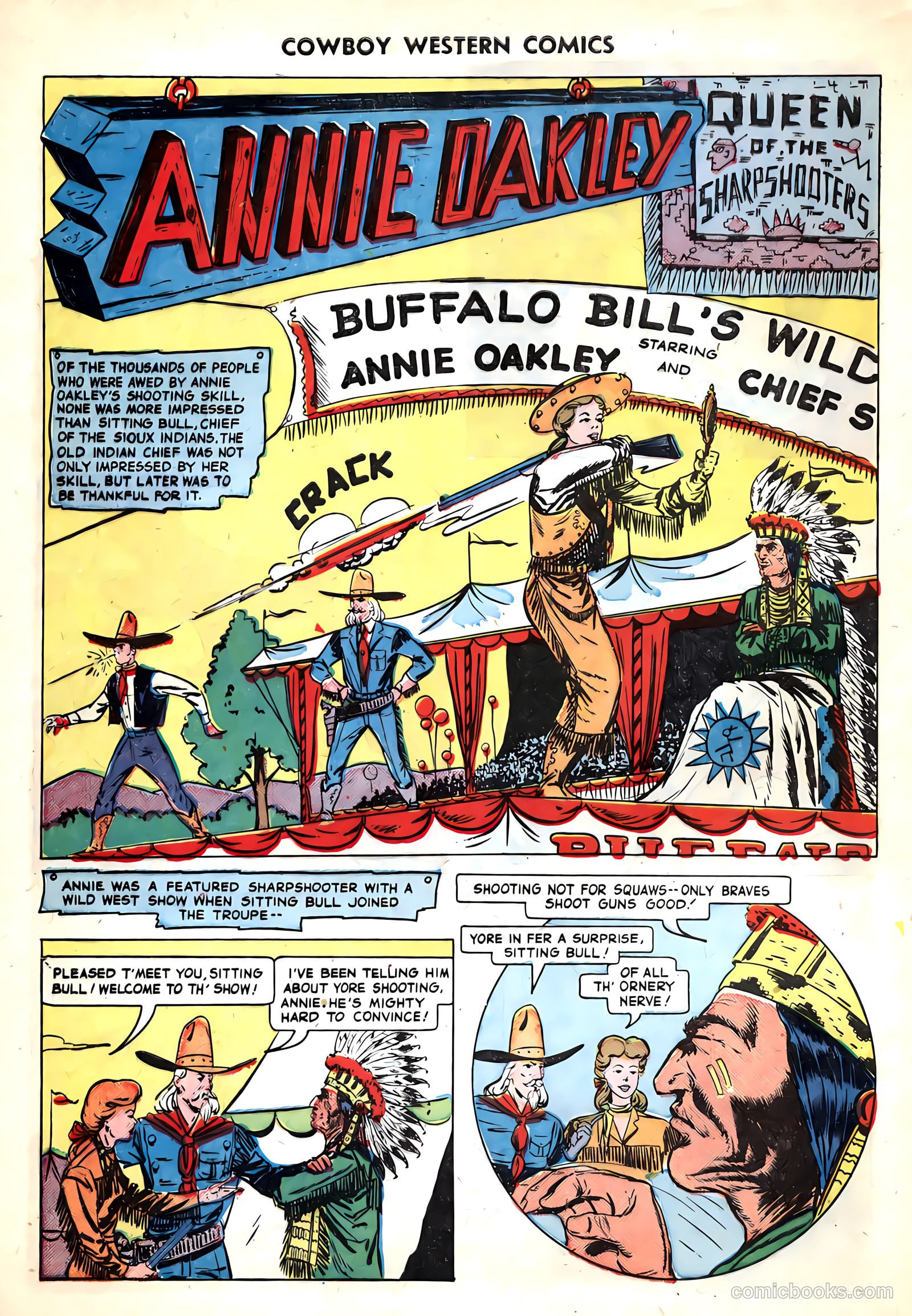 Cowboy Western Comics #32 (1951) — page 8 of 36