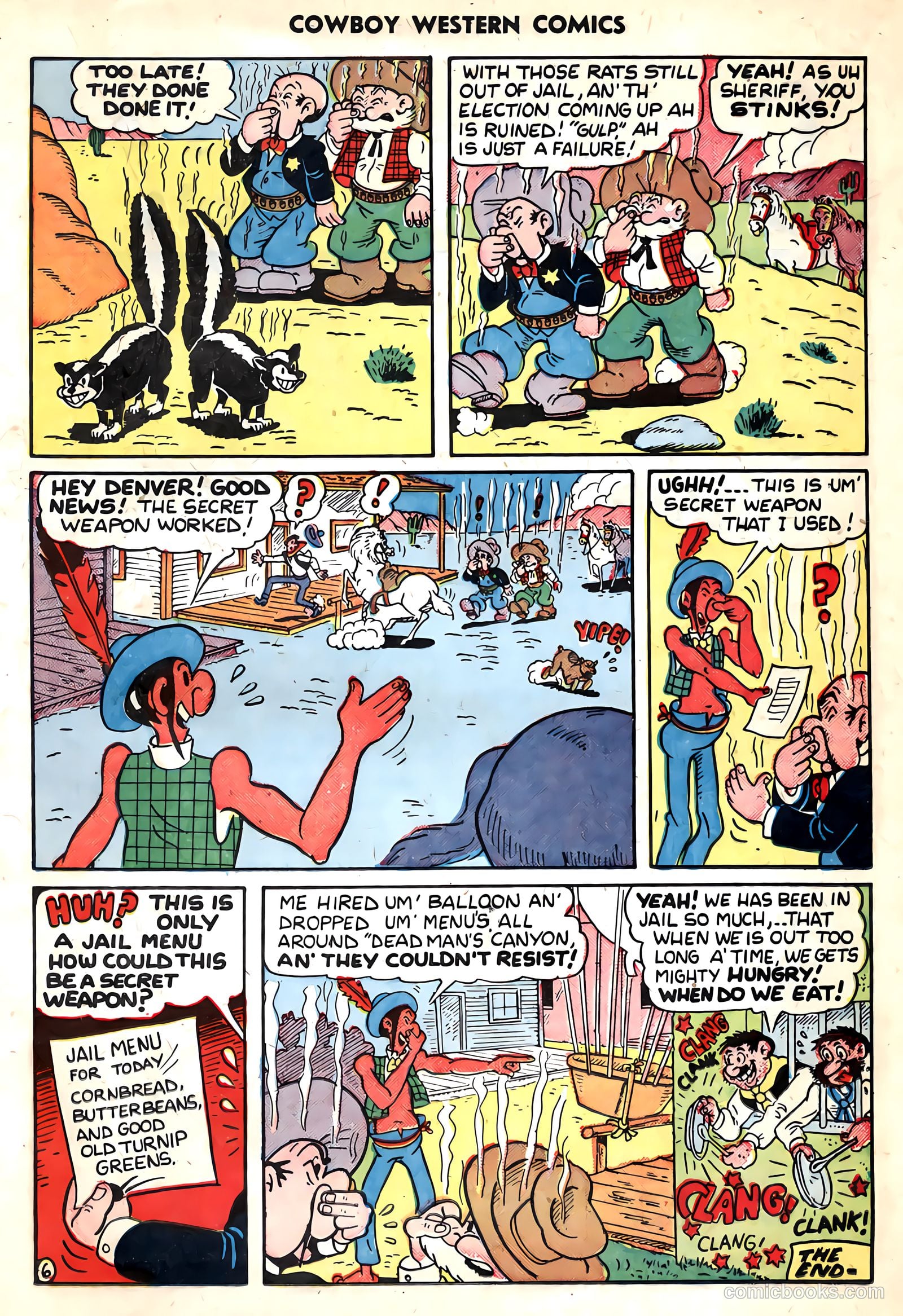 Cowboy Western Comics #32 (1951) — page 17 of 36