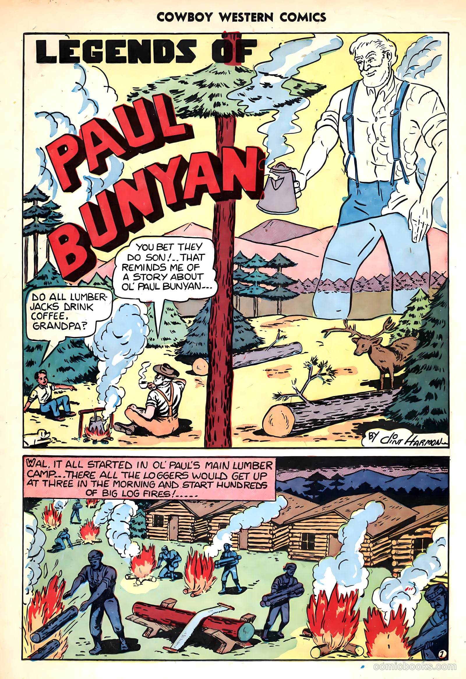 Cowboy Western Comics #32 (1951) — page 20 of 36