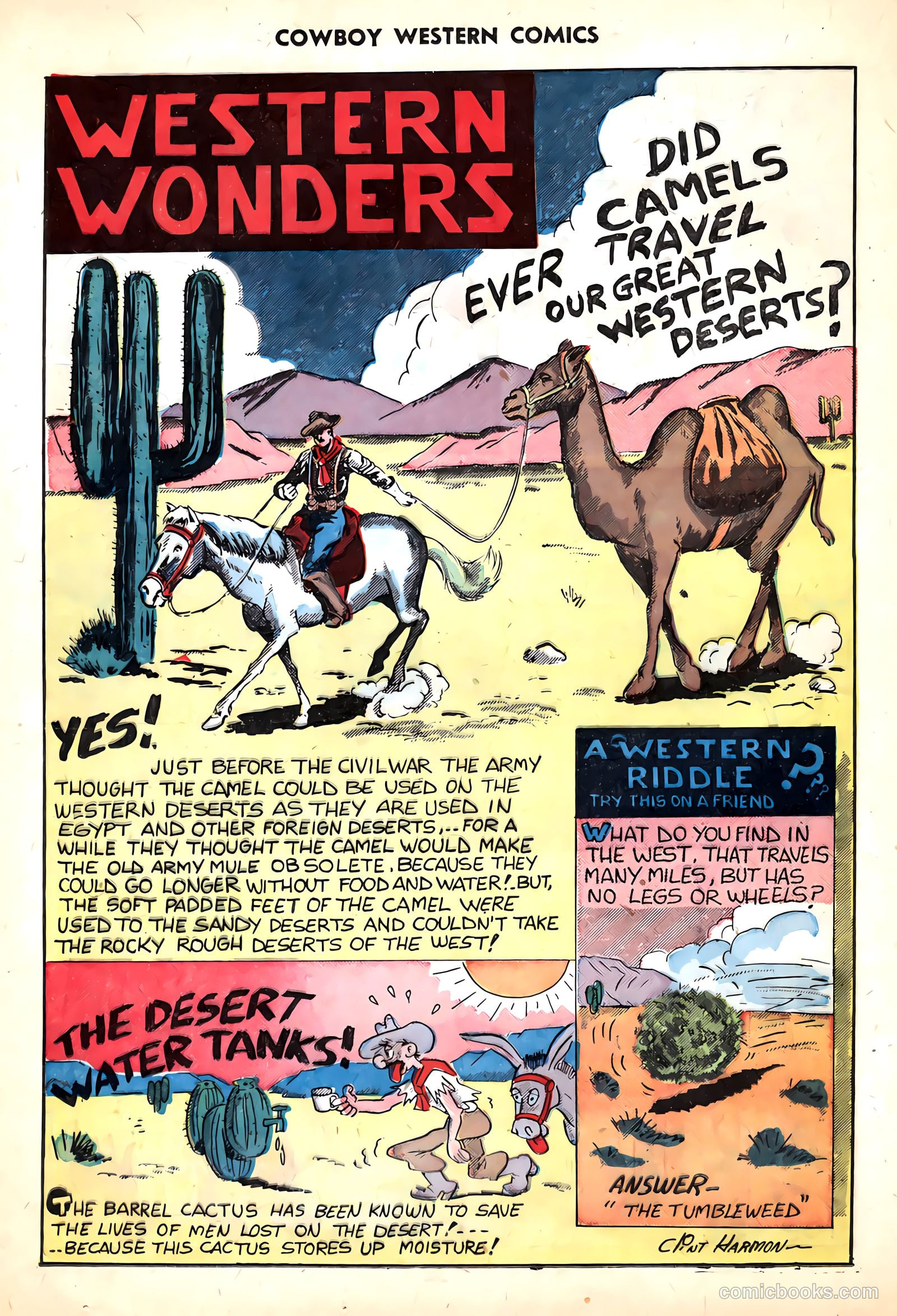 Cowboy Western Comics #32 (1951) — page 24 of 36