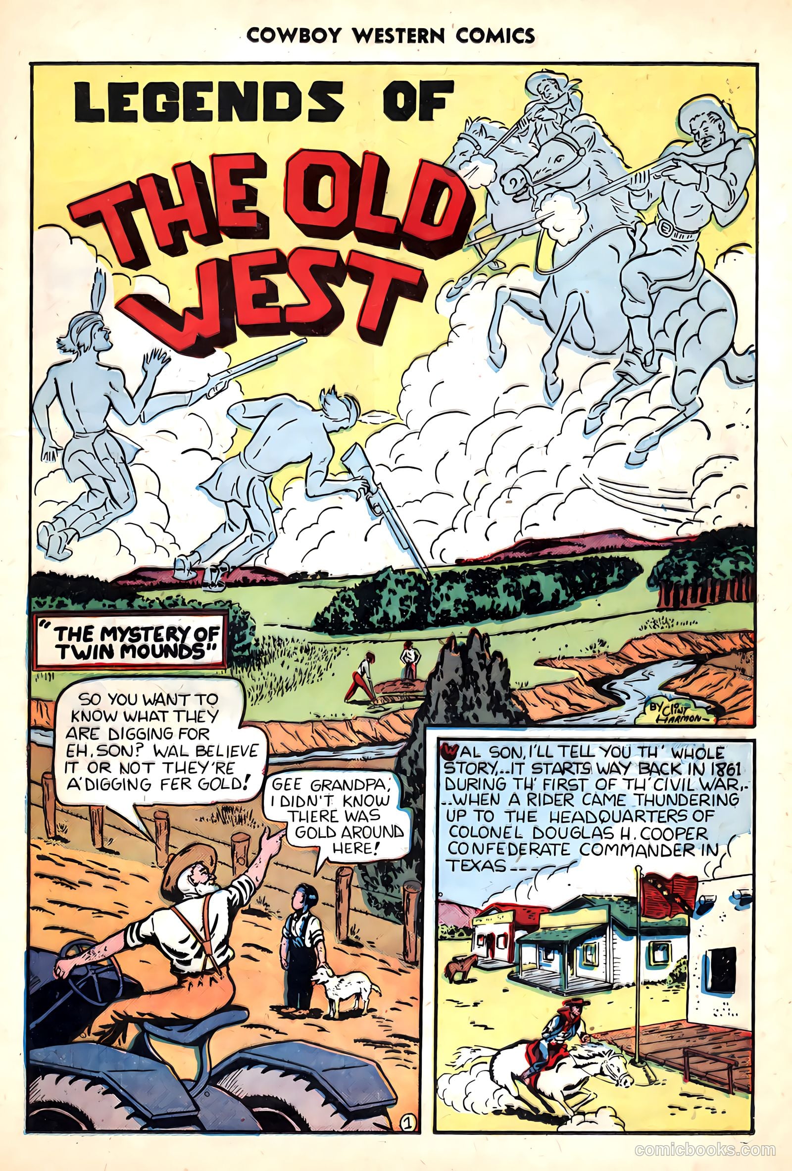 Cowboy Western Comics #32 (1951) — page 25 of 36