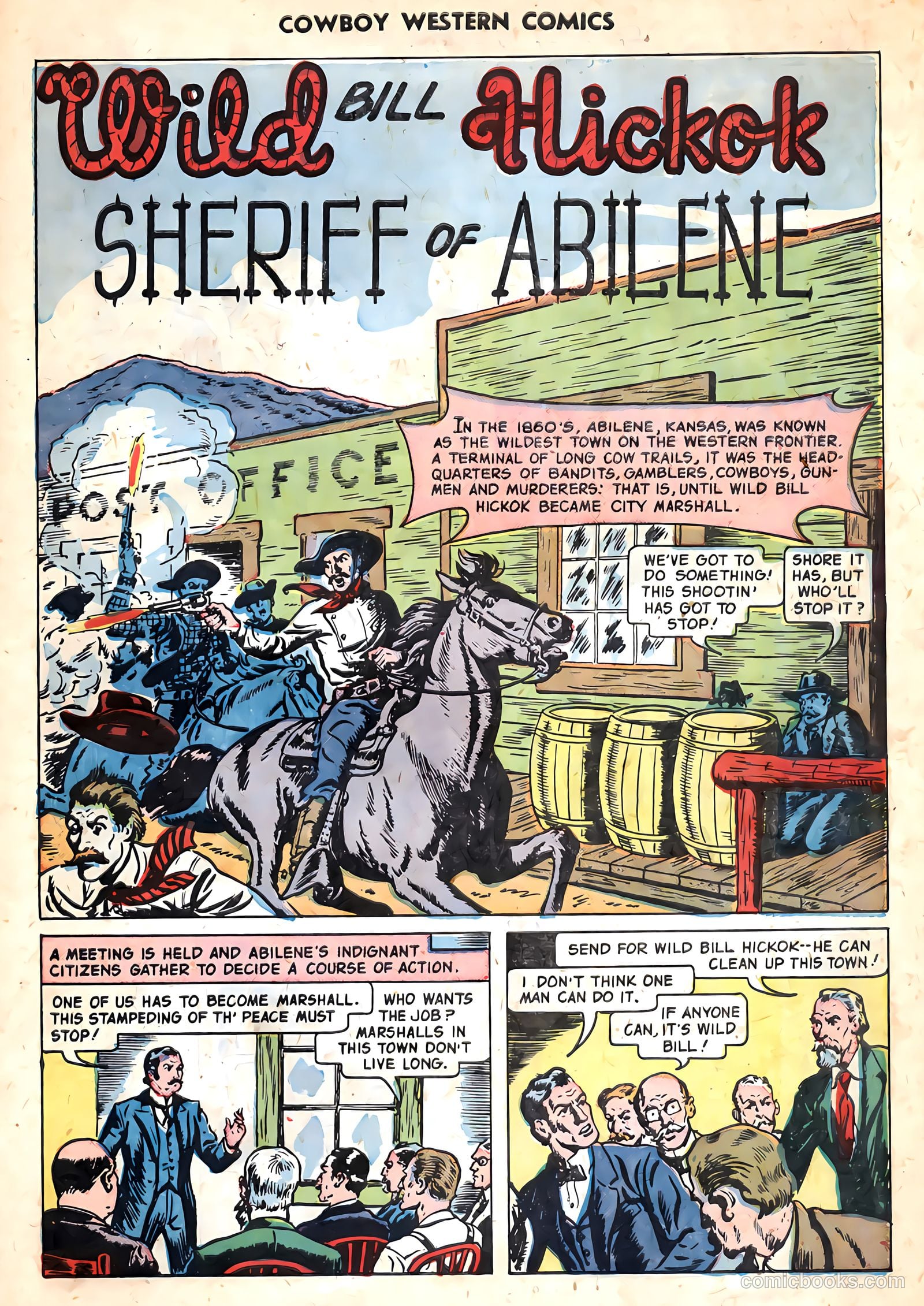 Cowboy Western Comics #32 (1951) — page 31 of 36