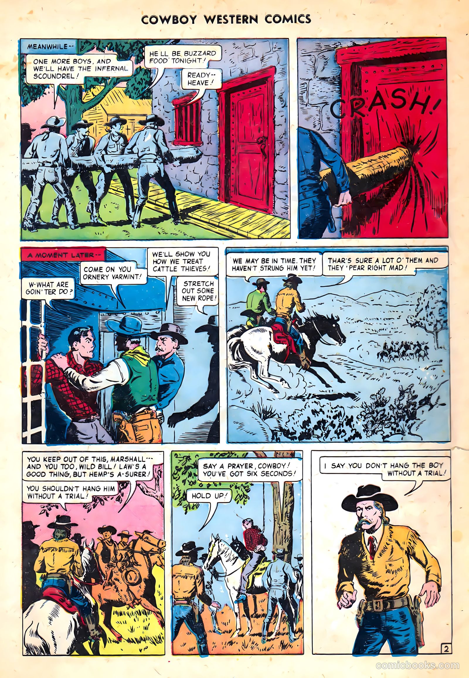 Cowboy Western Comics #33 (1951) — page 4 of 36