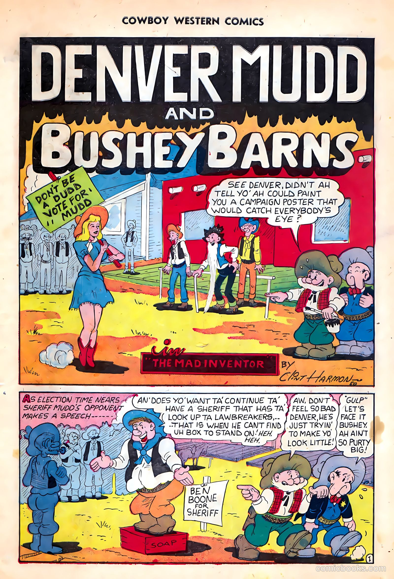 Cowboy Western Comics #33 (1951) — page 7 of 36