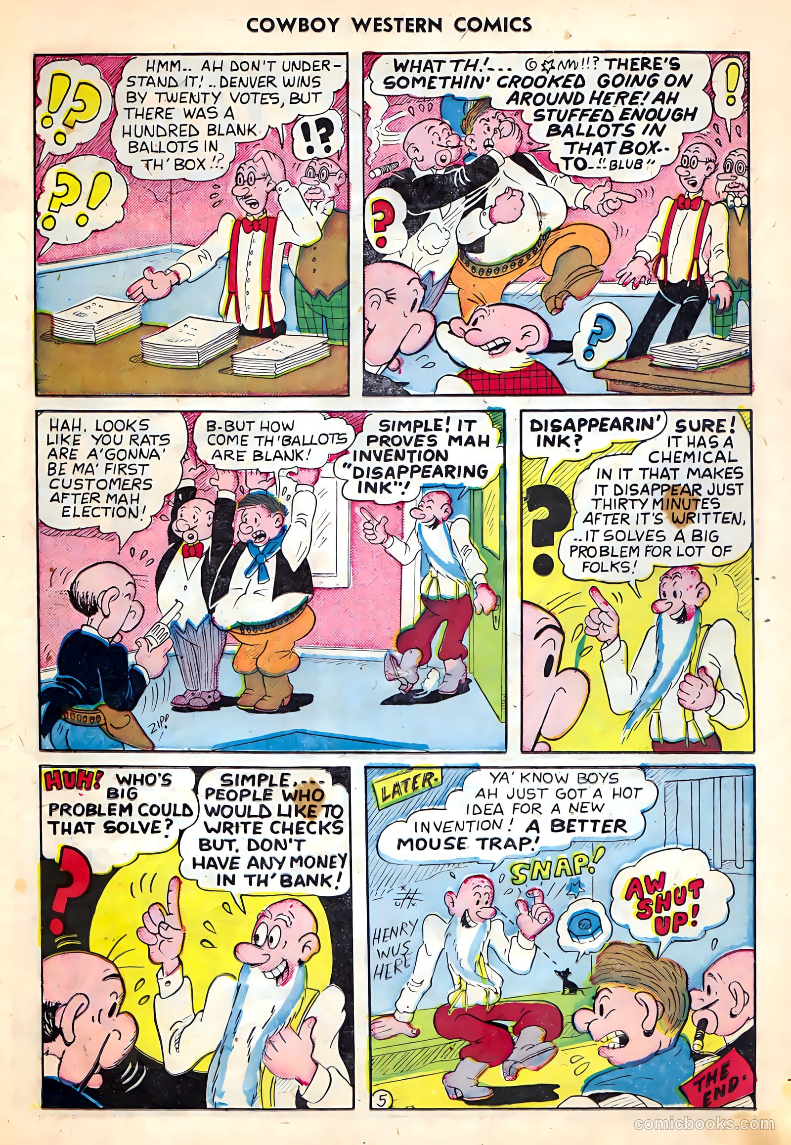 Cowboy Western Comics #33 (1951) — page 11 of 36