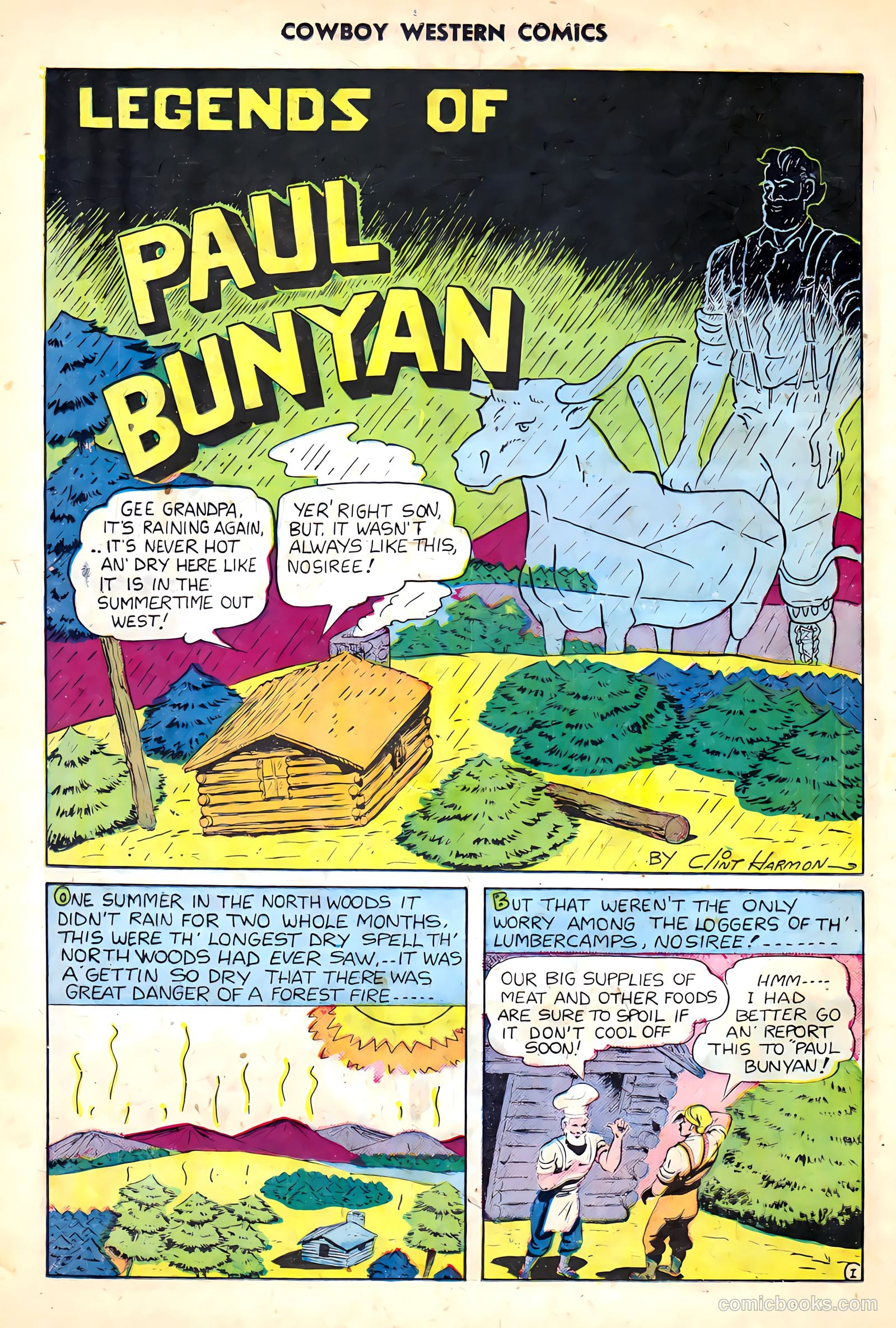 Cowboy Western Comics #33 (1951) — page 22 of 36
